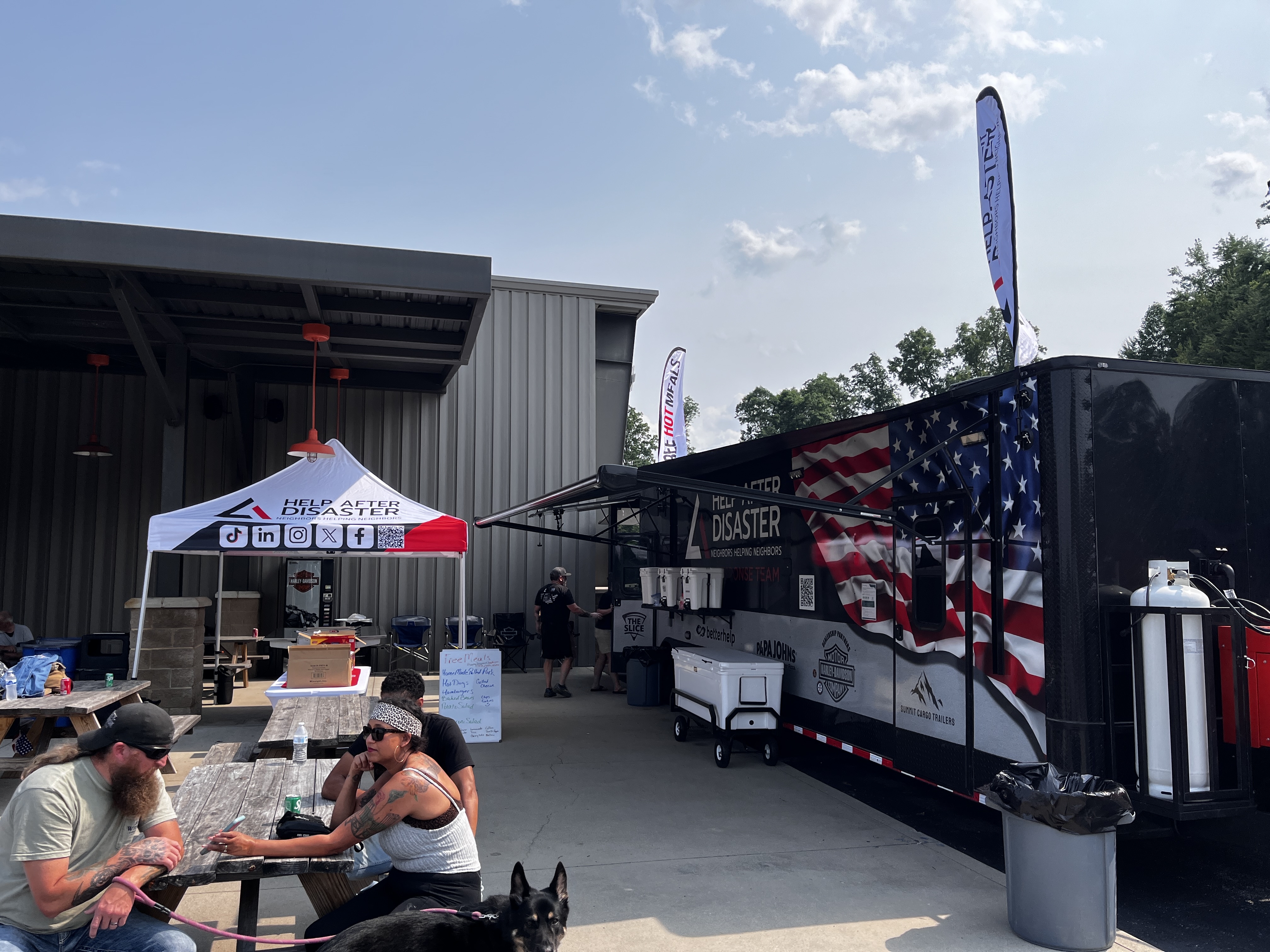 Help After Disaster mobile kitchen
