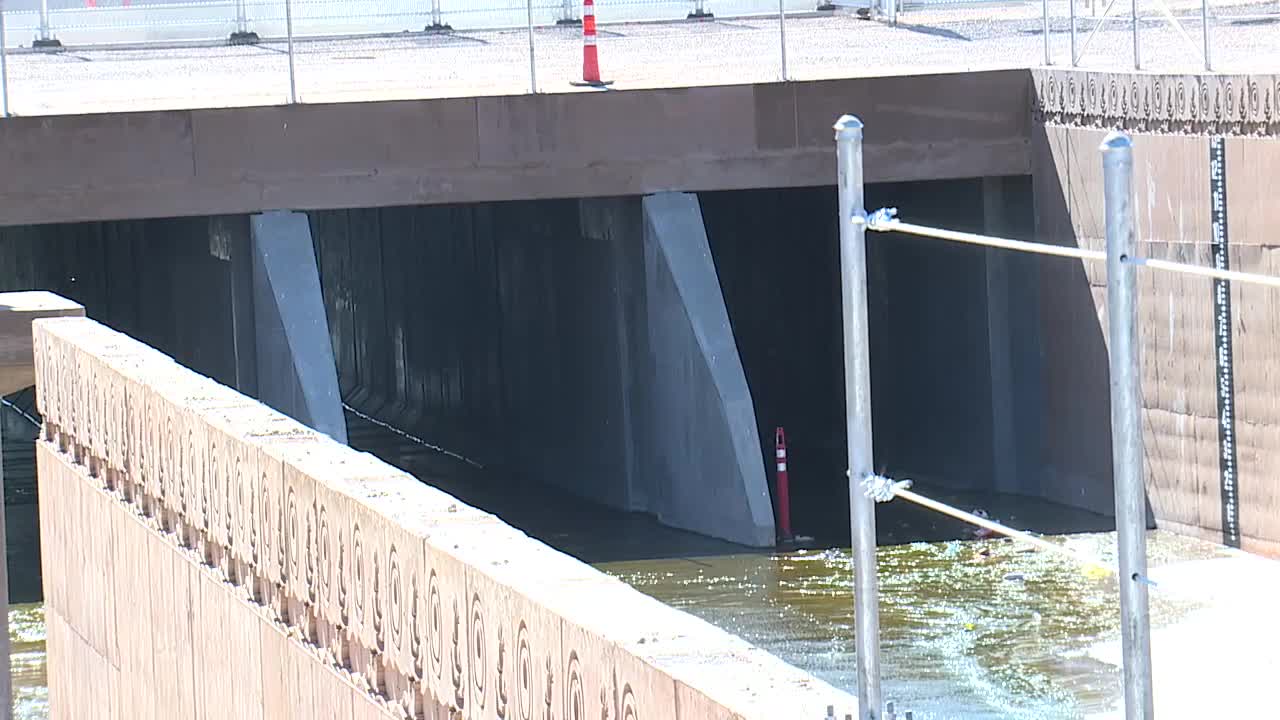 Phase one of Flamingo Wash storm drain construction project complete