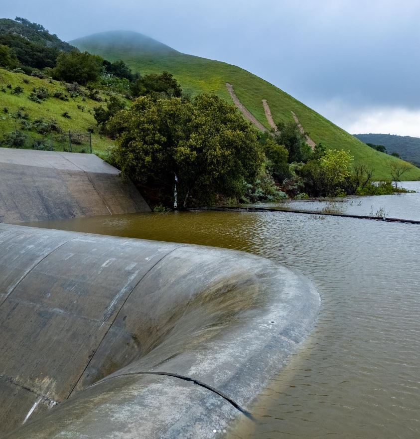 Lake Lopez is expected to spill over for the first time in 25 years