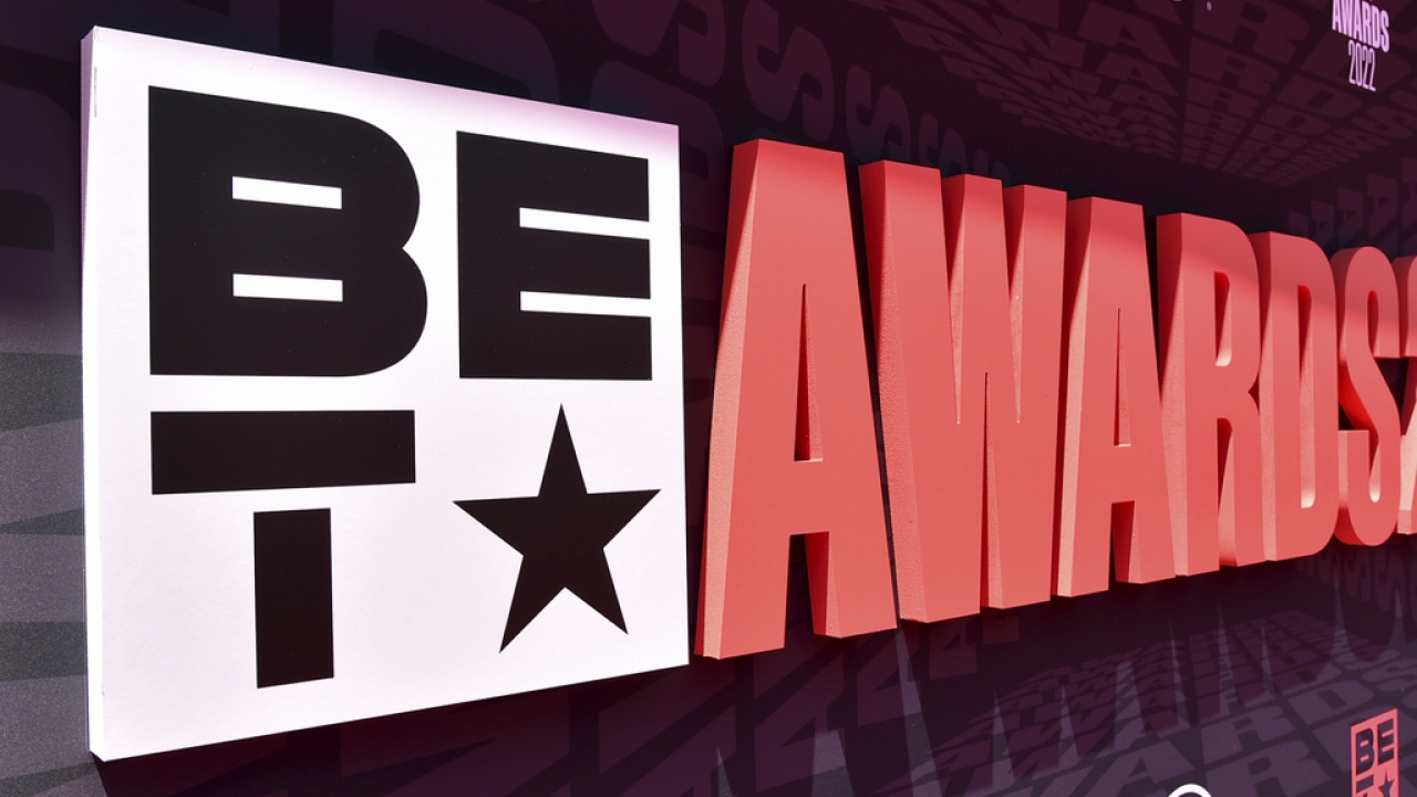 Signage at the BET Awards
