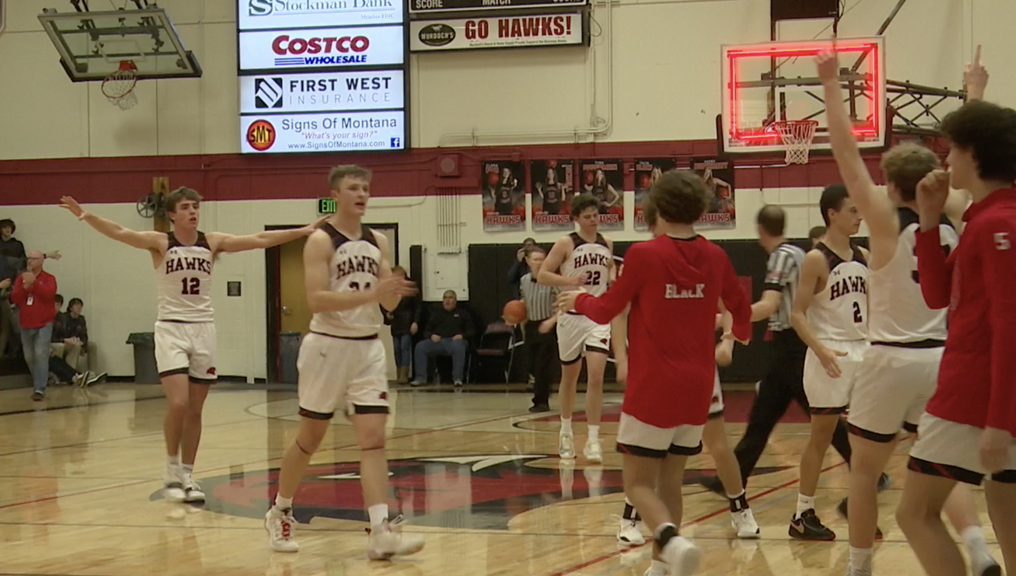 #2 Bozeman High downs #1 West