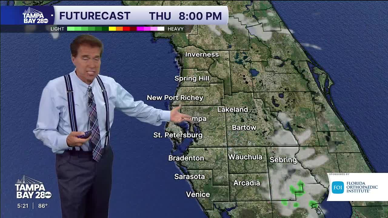 5.13 pm forecast