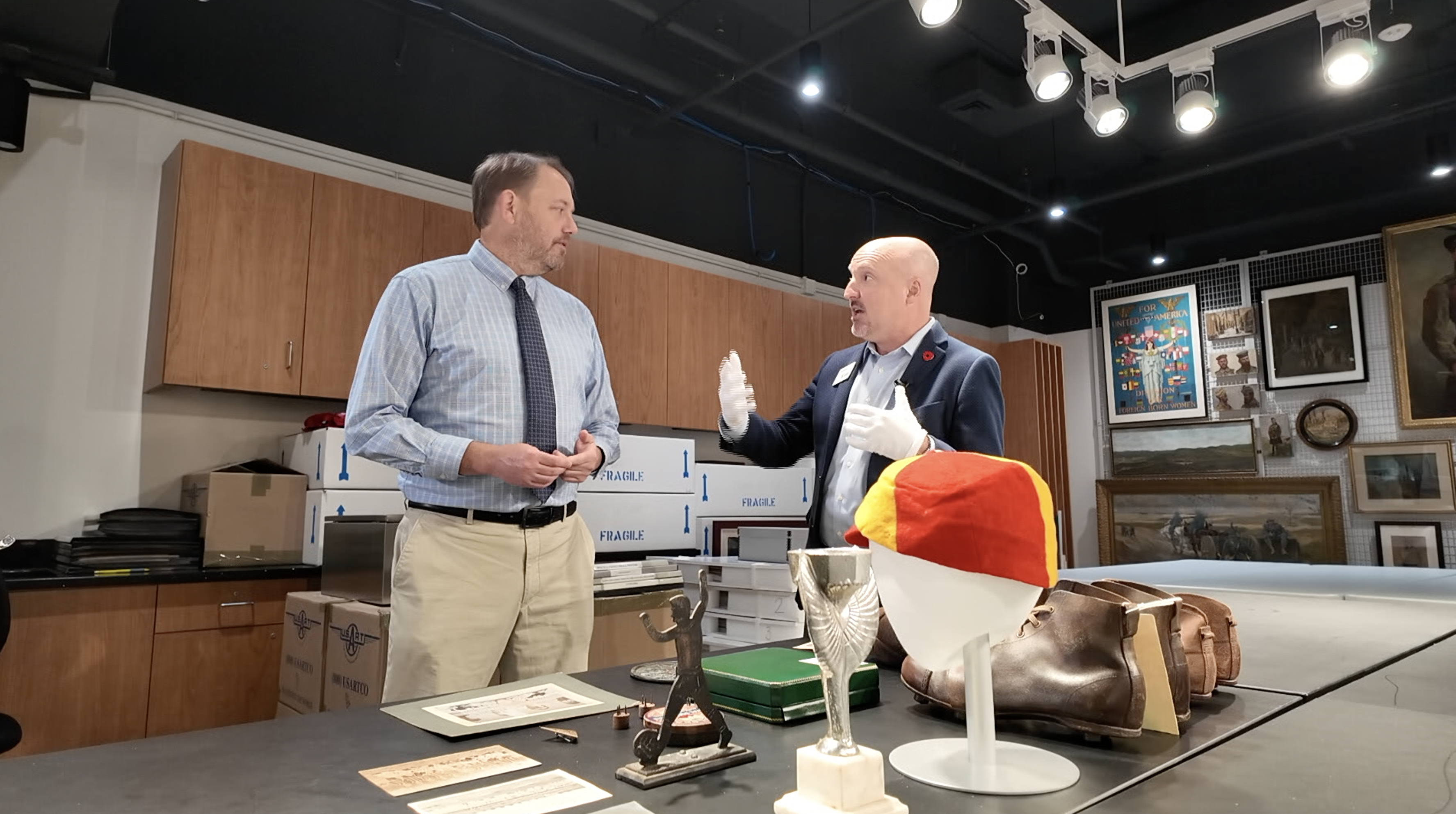 Soccer exhibition The Beautiful Game WWI Museum and Memorial