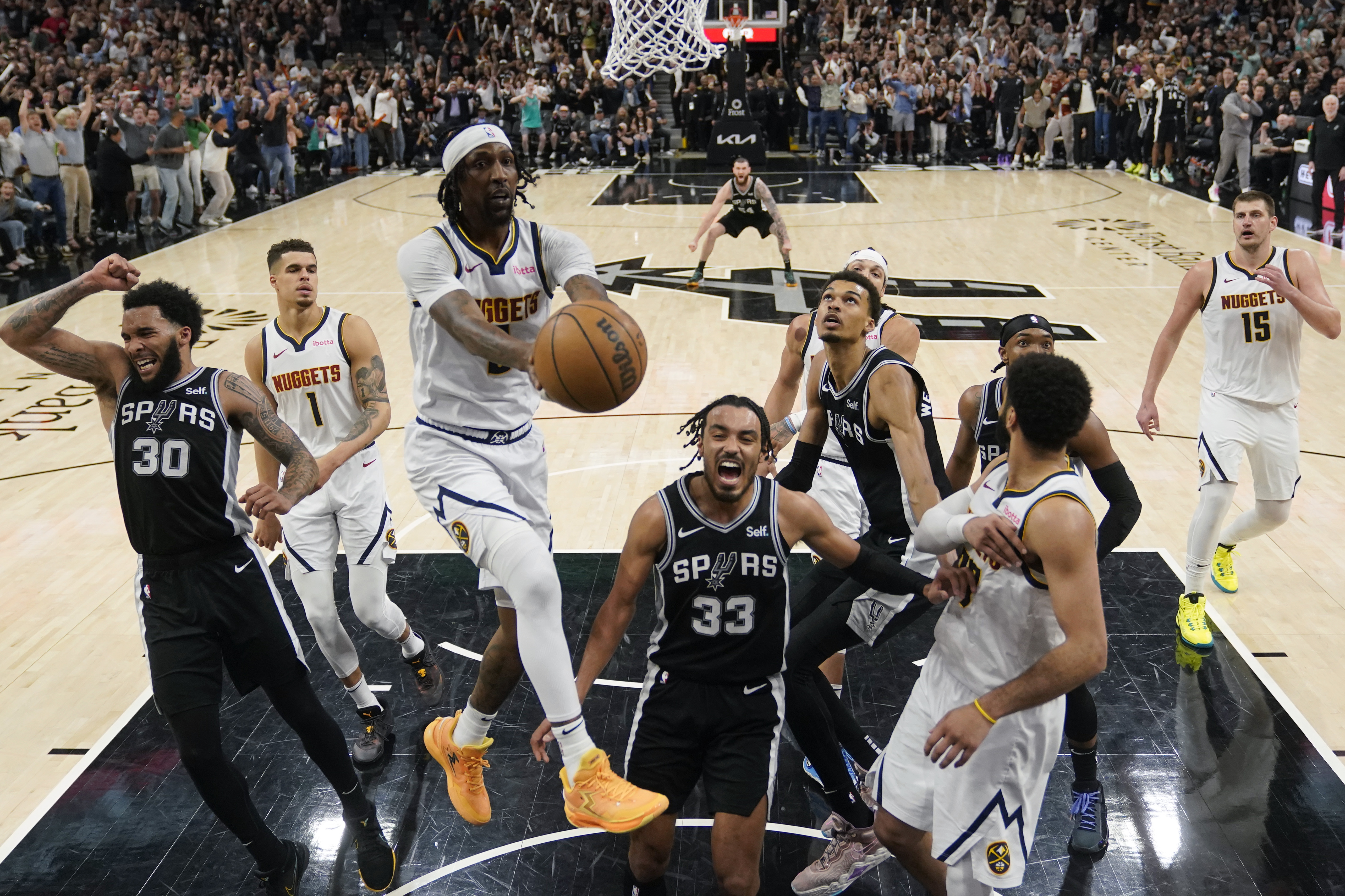 Nuggets Spurs Basketball