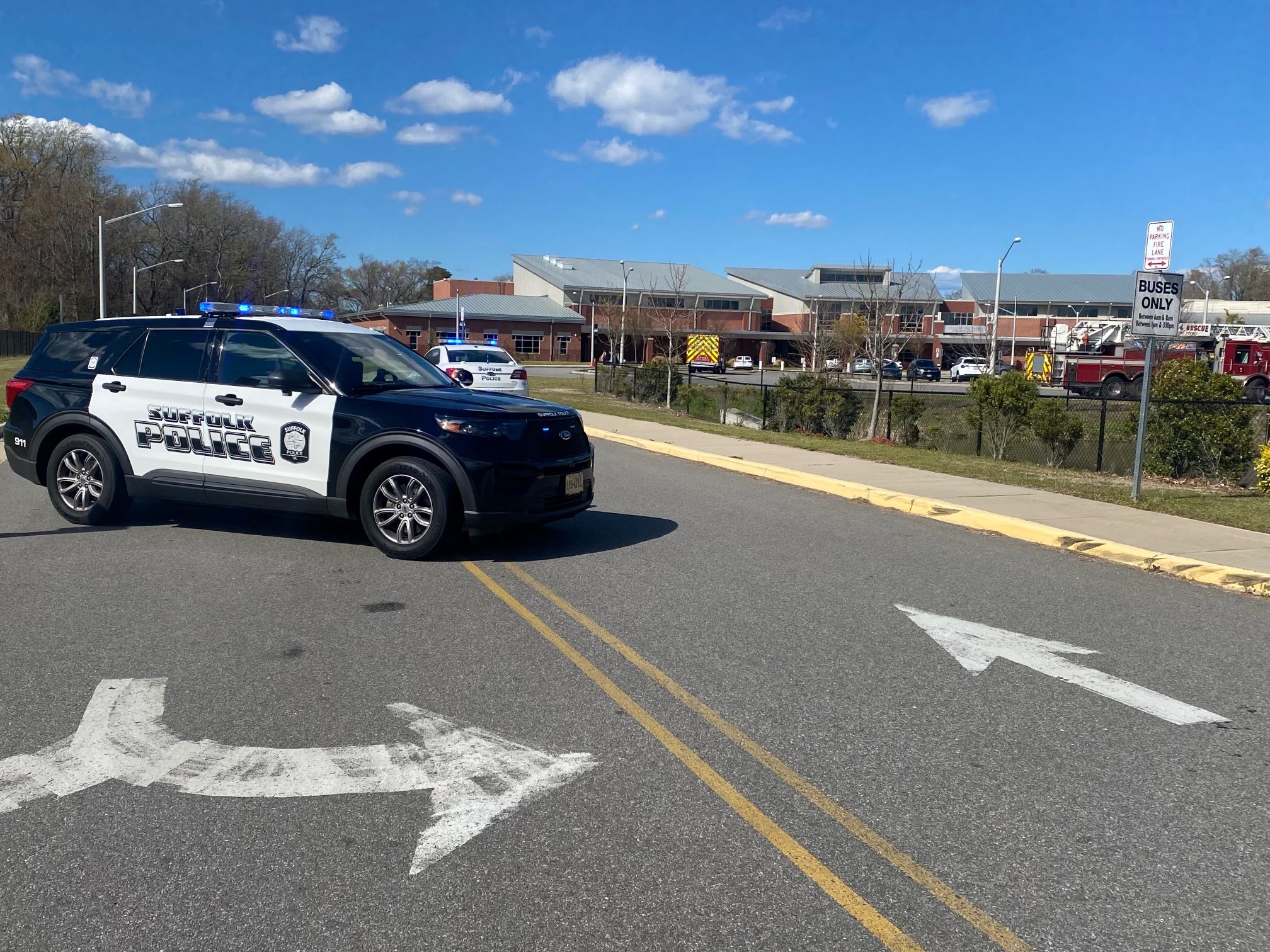 Bomb threat prompts evacuation at Colonel Fred Cherry Middle School in Suffolk