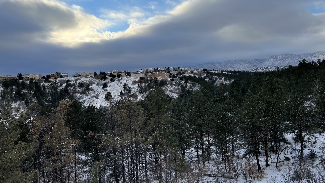 Colorado Springs snow
