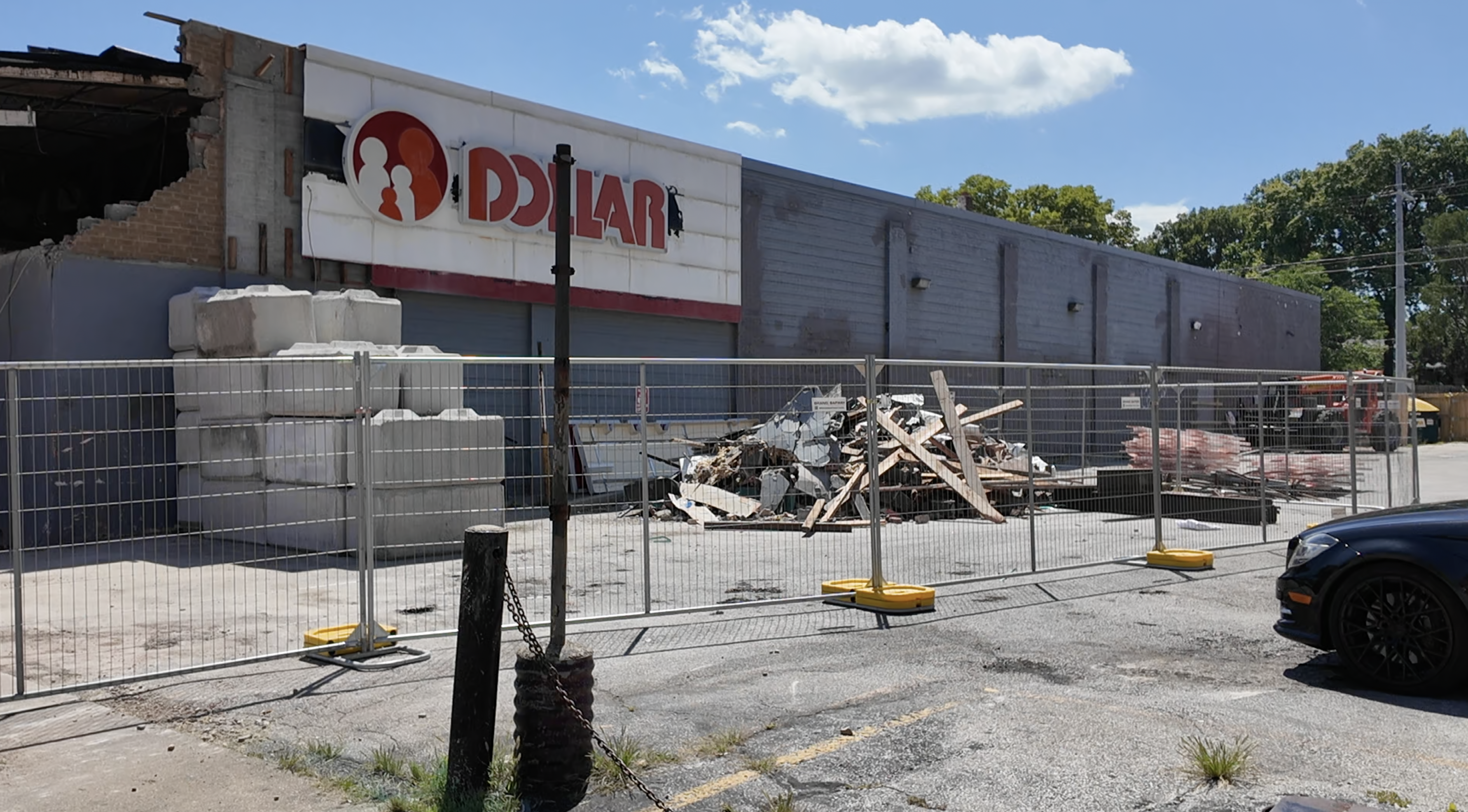 Family Dollar store collapse