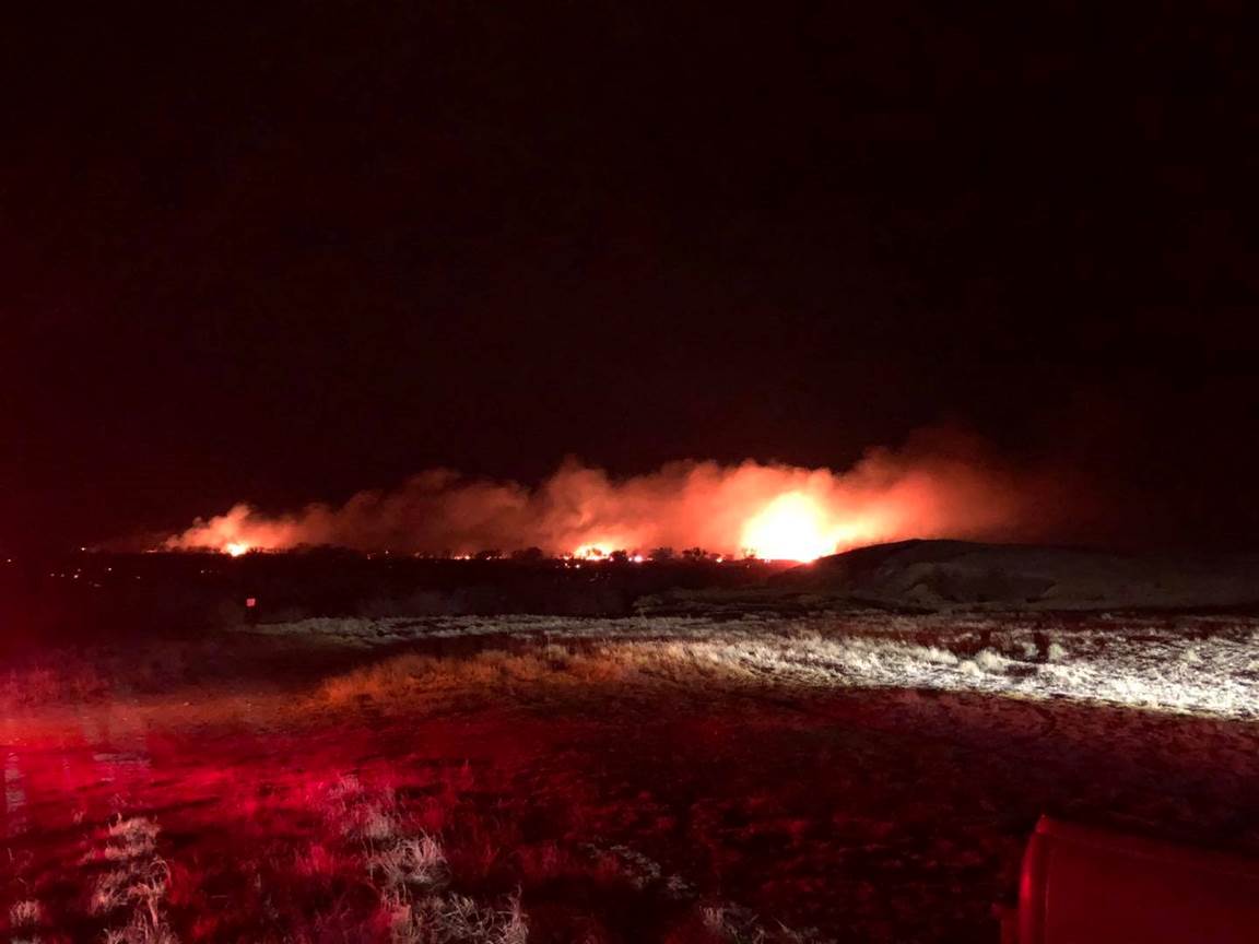 McClave Bridge Fire