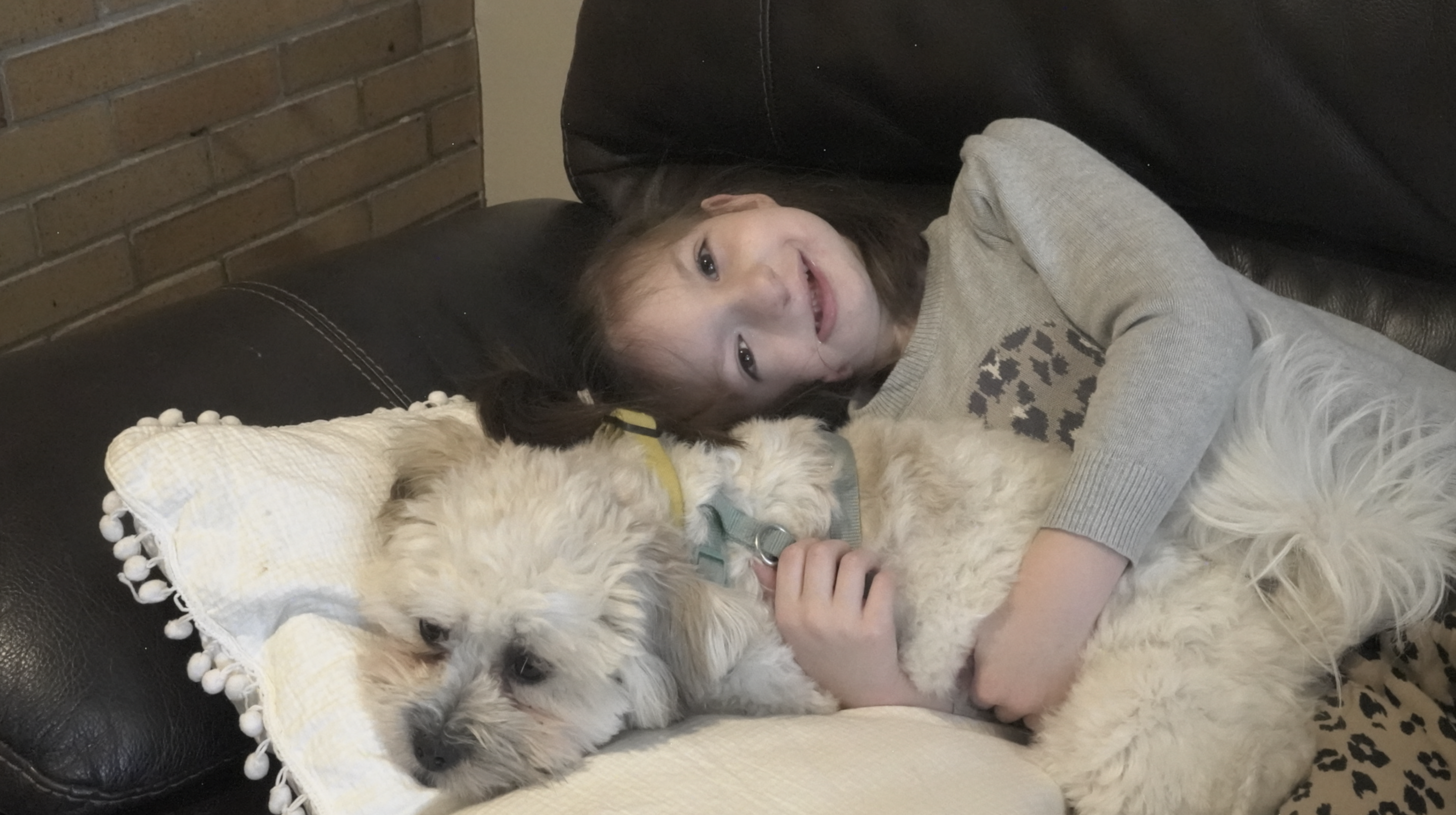 Robin Repko and her dog Applesauce