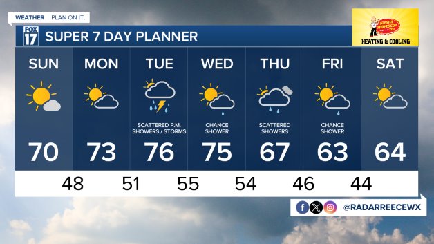 7 DAY FORECAST
