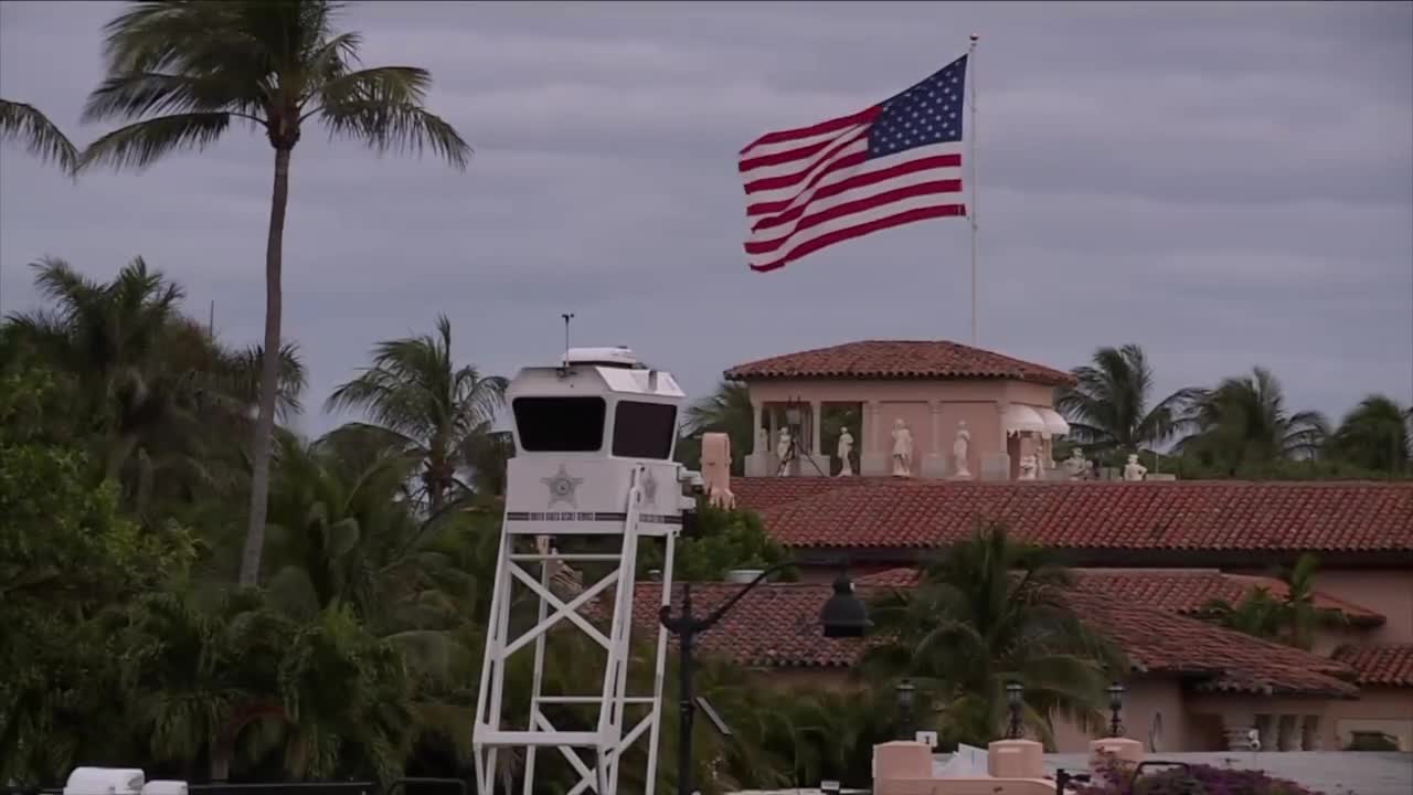 American Flag Mar-a-Lago