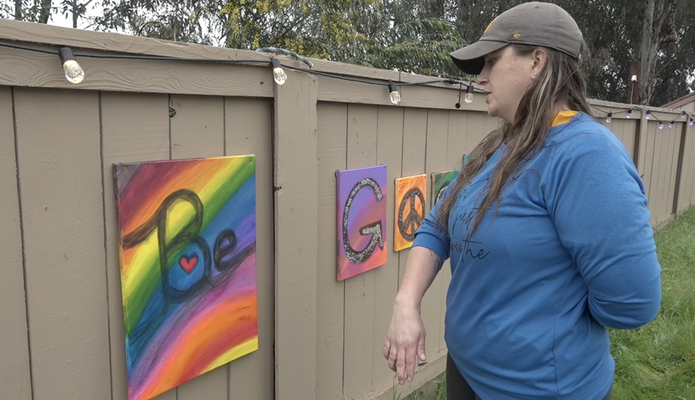  New art installation added to vandalized Scripps Ranch Pride Fence on anniversary 