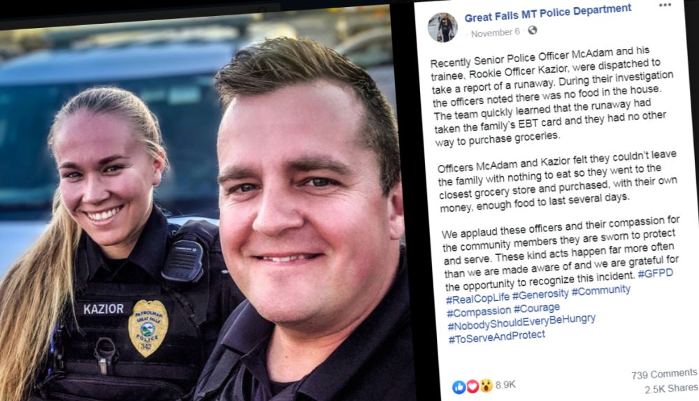 GFPD's "random of act of kindness" goes viral