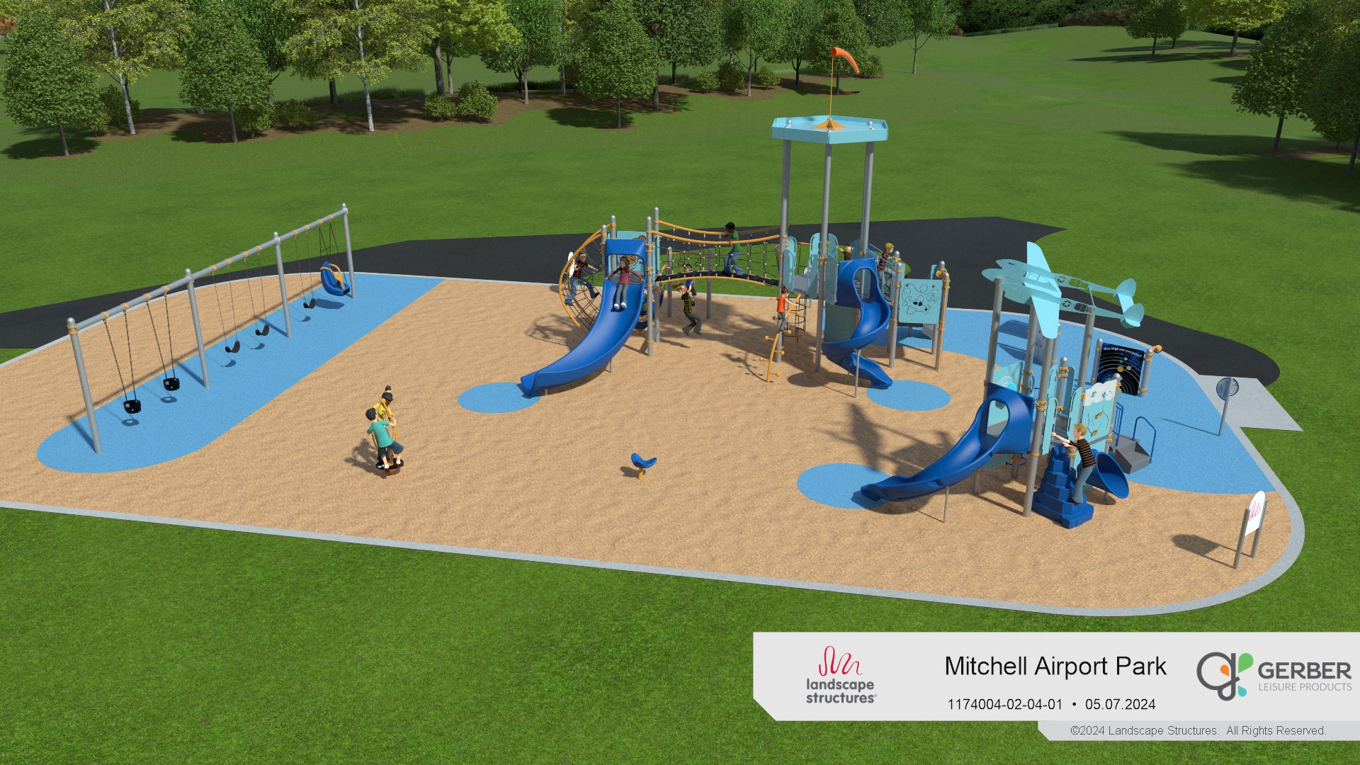 Mitchell Airport Park 