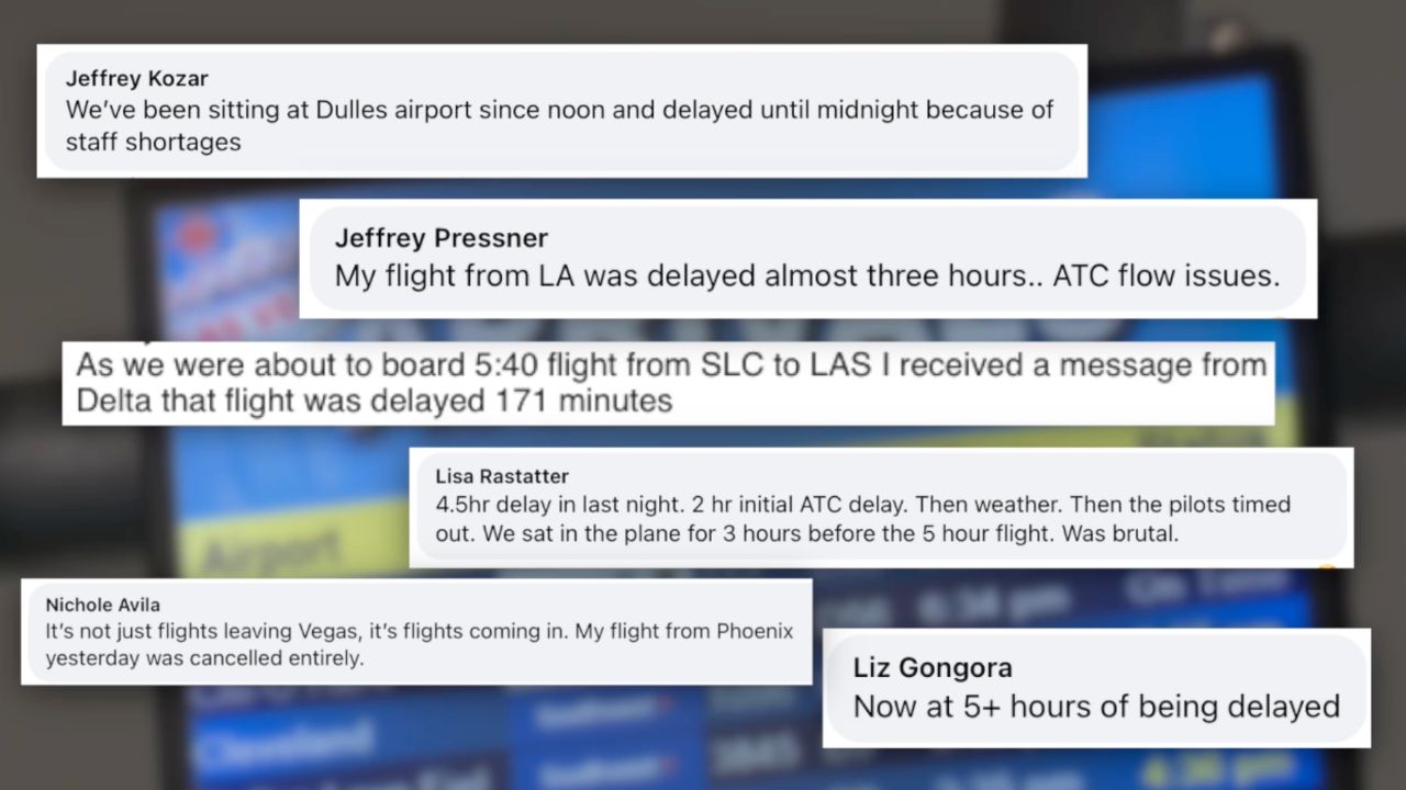 Las Vegas airport delays