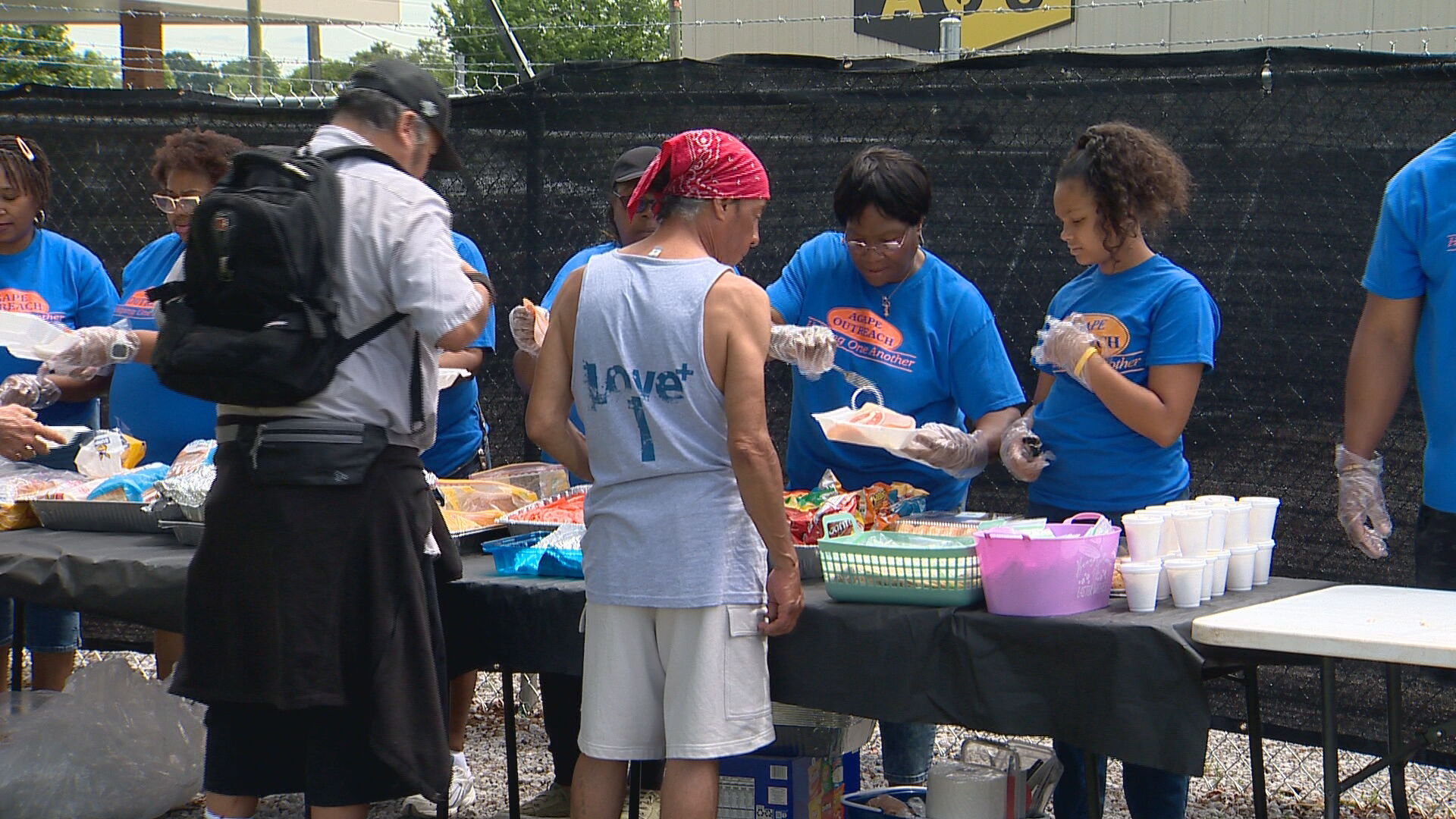 Helping those struggling