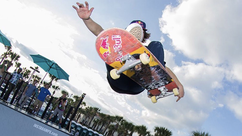 WPTV skateboard halfpipe