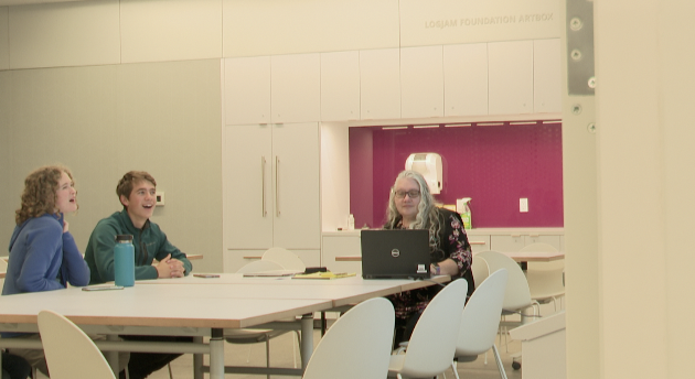 Democracy Project students