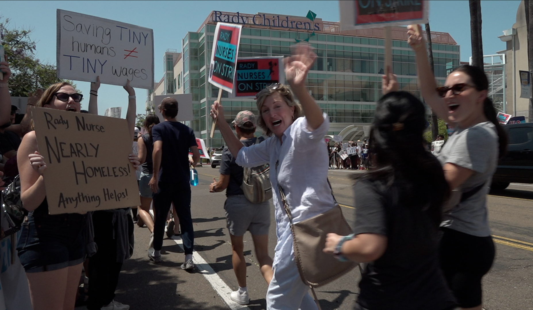 Rady Children's Hospital nurses strike begins after union turns down deal