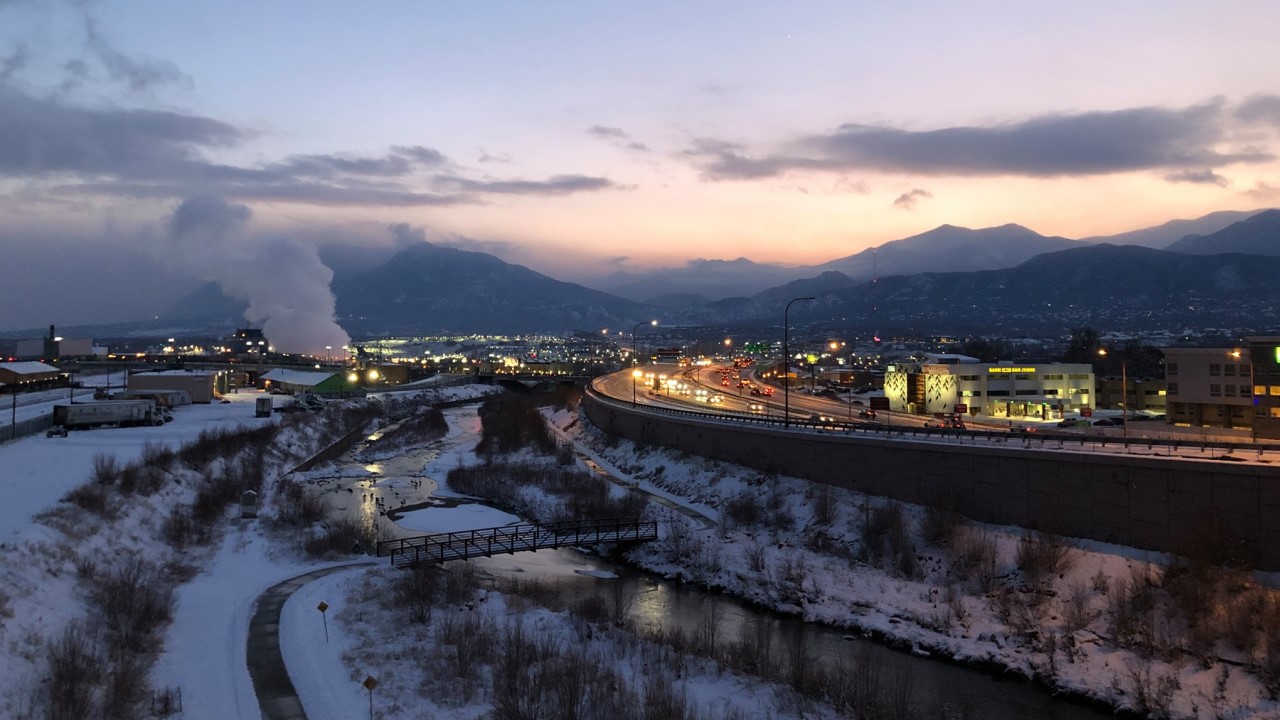 Fresh snow for Colorado Springs