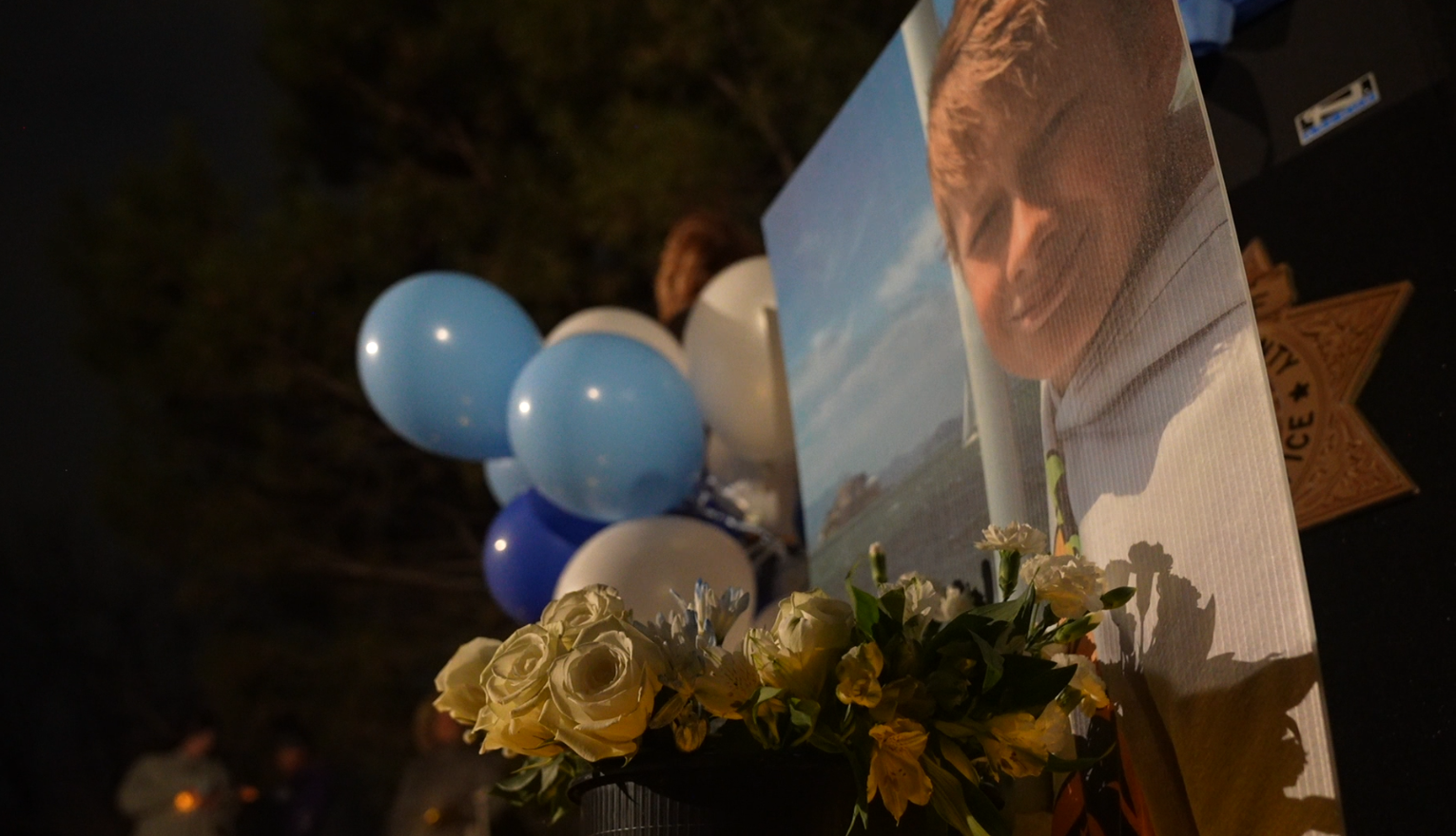 Alex Mackiewicz vigil one year later