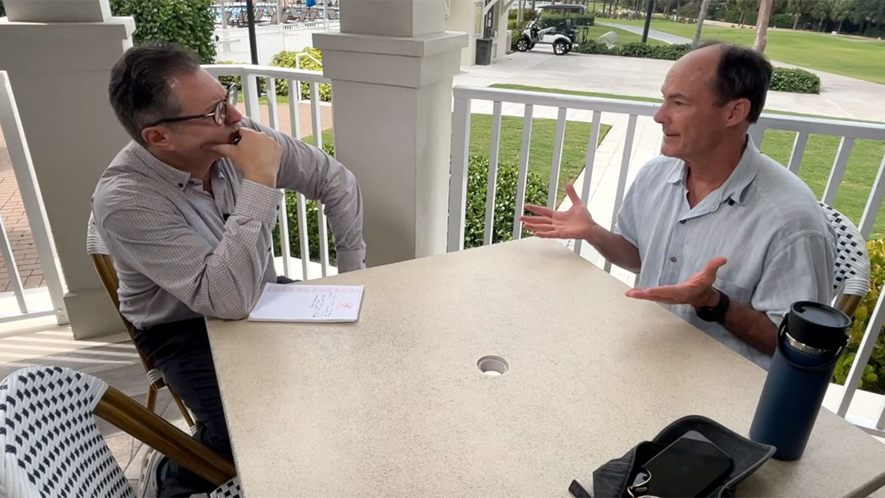 Jupiter filmmaker Tom Fitz speaks with WPTV reporter Jon Shainman about the upcoming screening of his latest documentary to educate the community and students about plastic pollution.