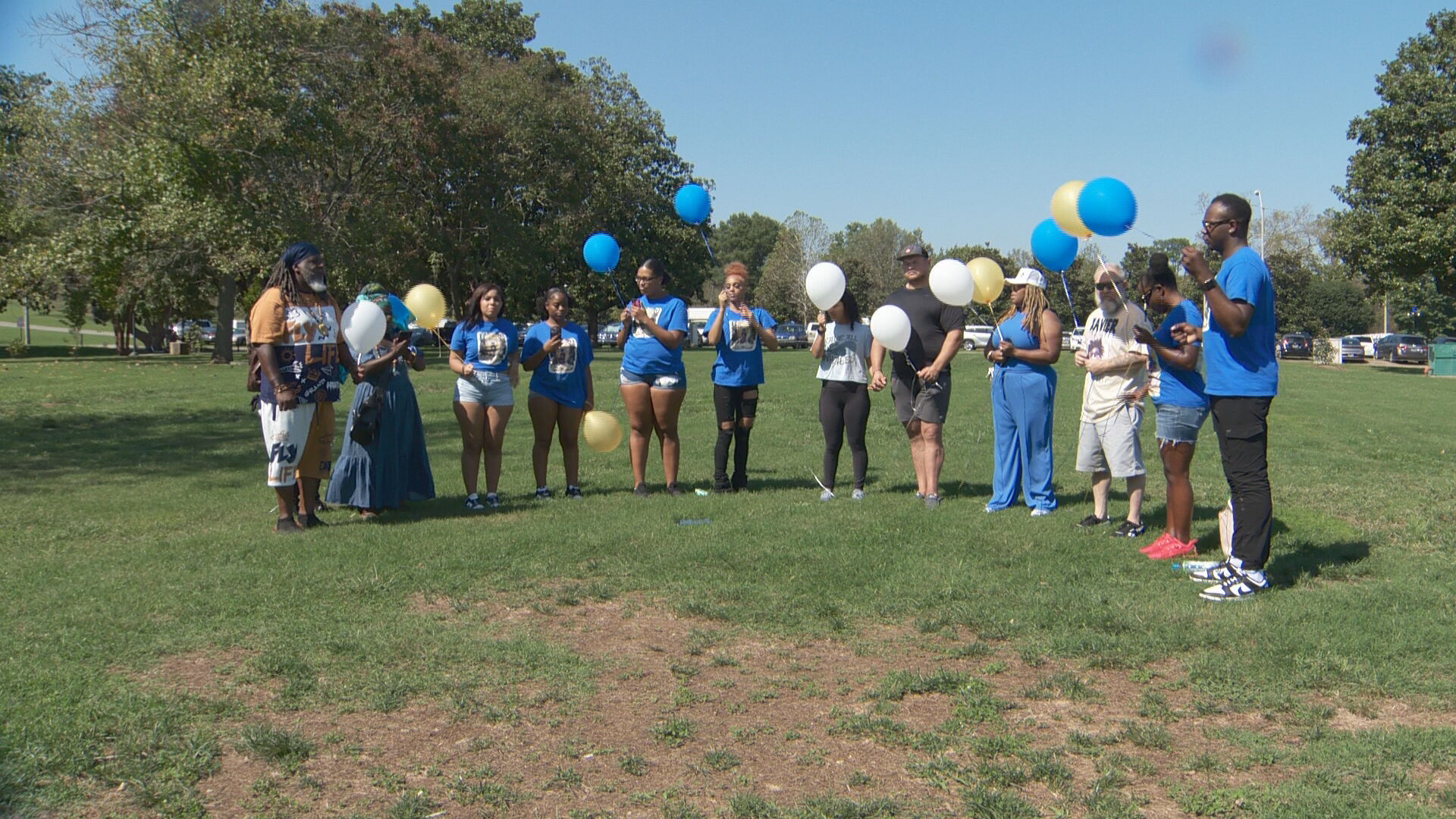 vigil for Xavier Johnson 