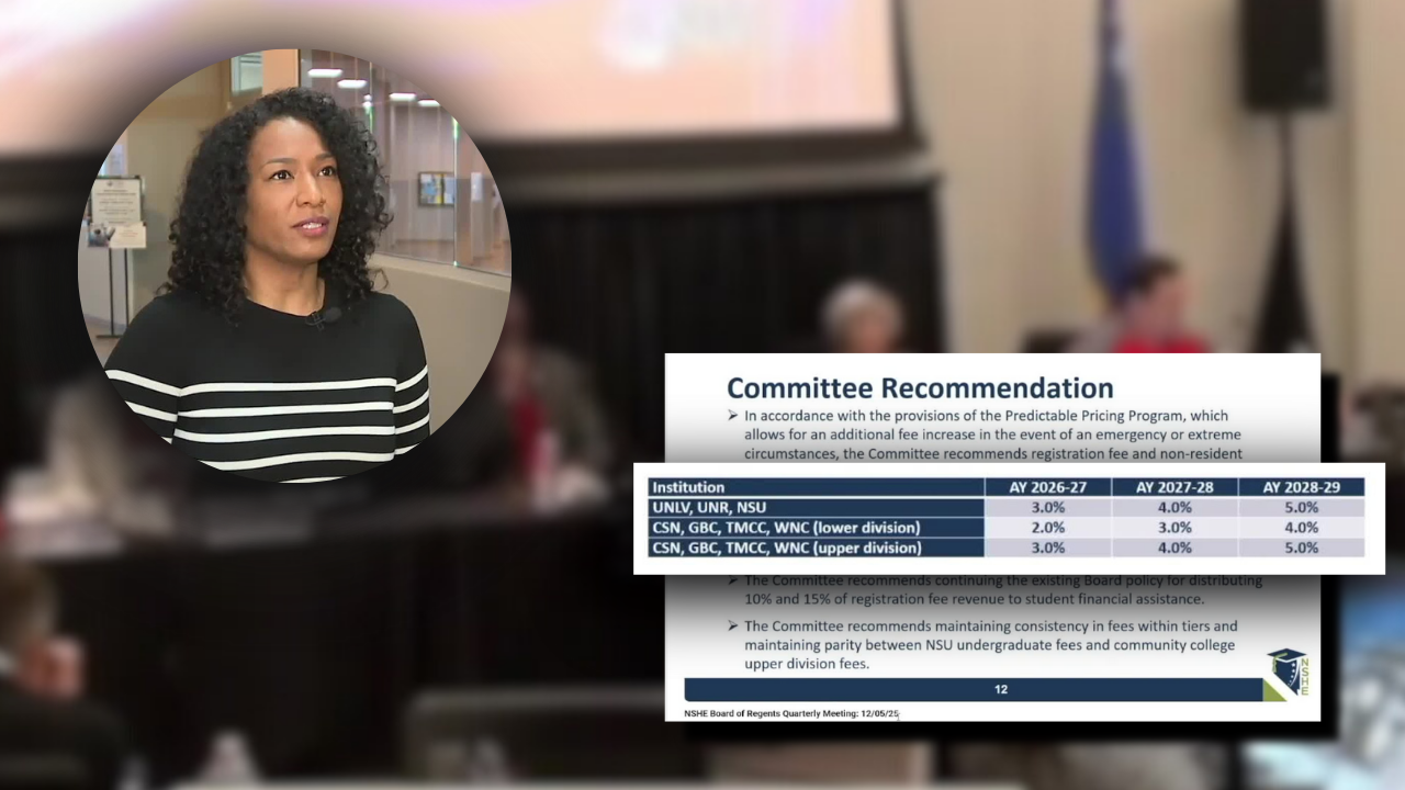 Nevada regents set to vote on fee hike as some students feel 'priced out' of higher education