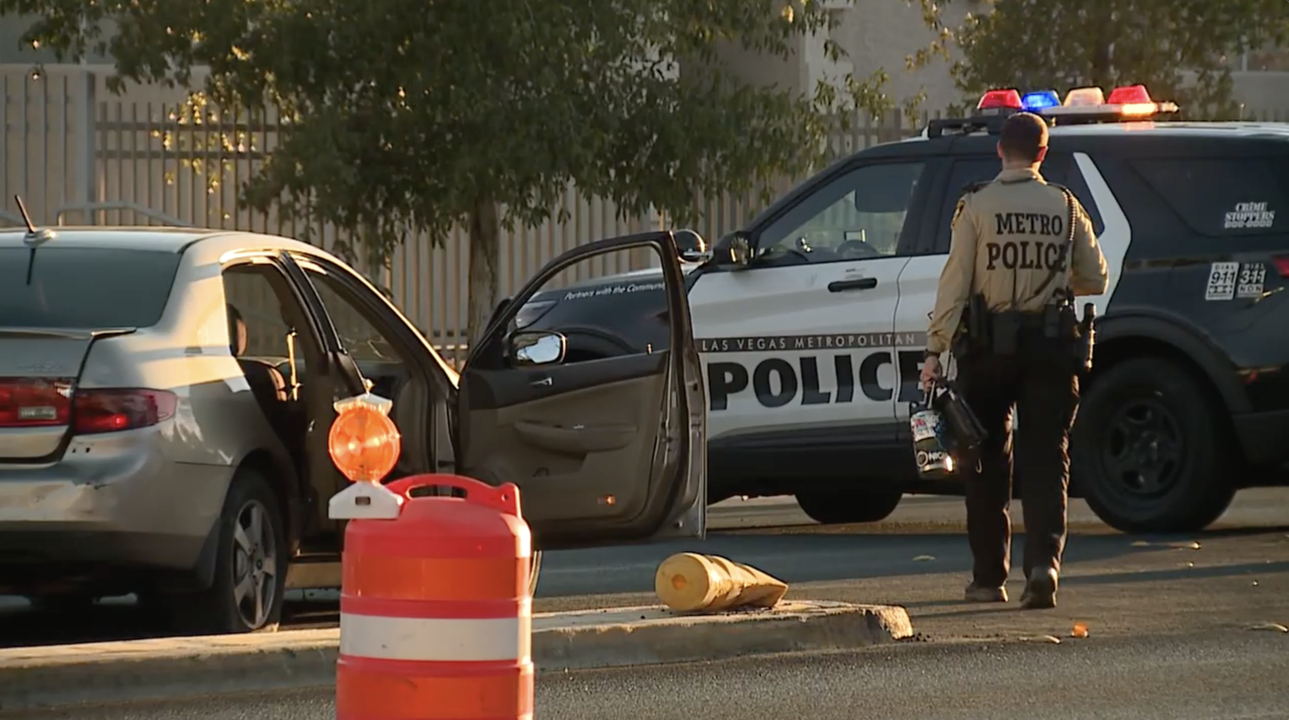 CAR CHASE ALTA DR AND MLK BLVD