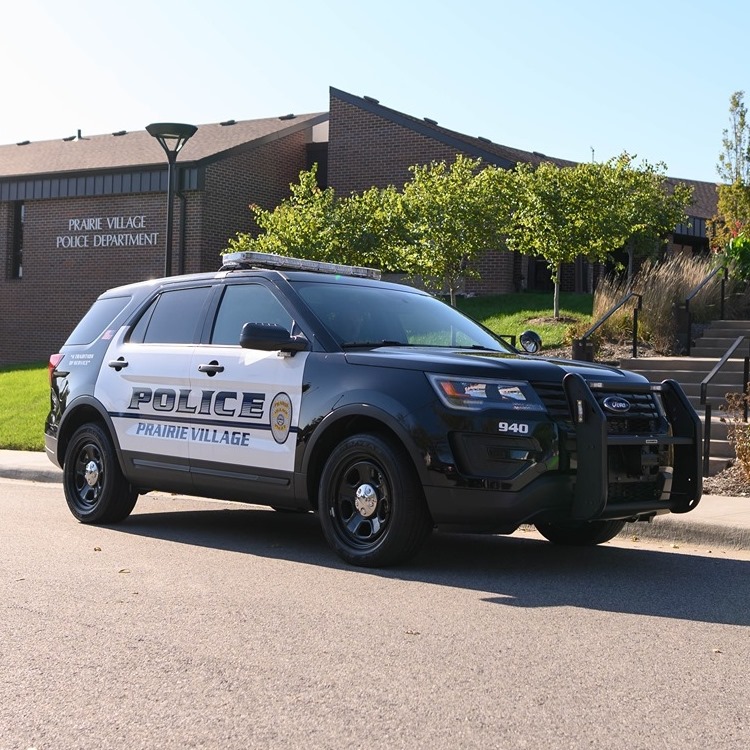 Prairie Village Police Department cruiser