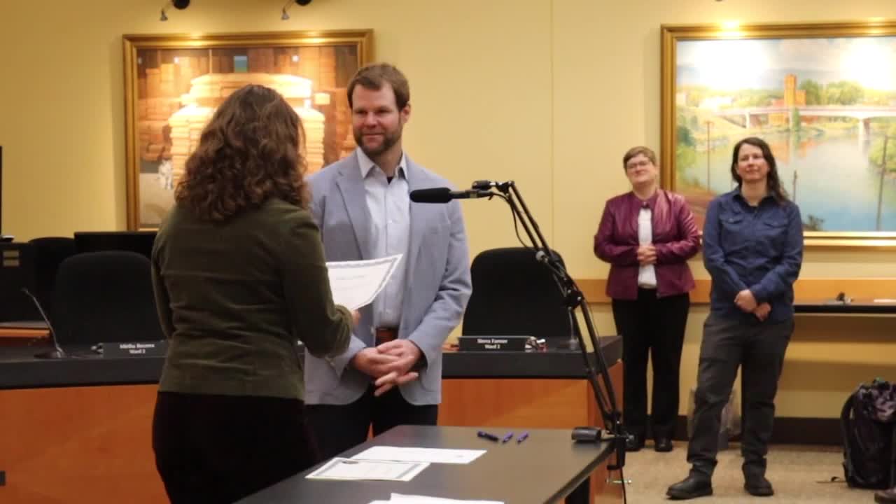 Missoula City Council 2023 Swearing In