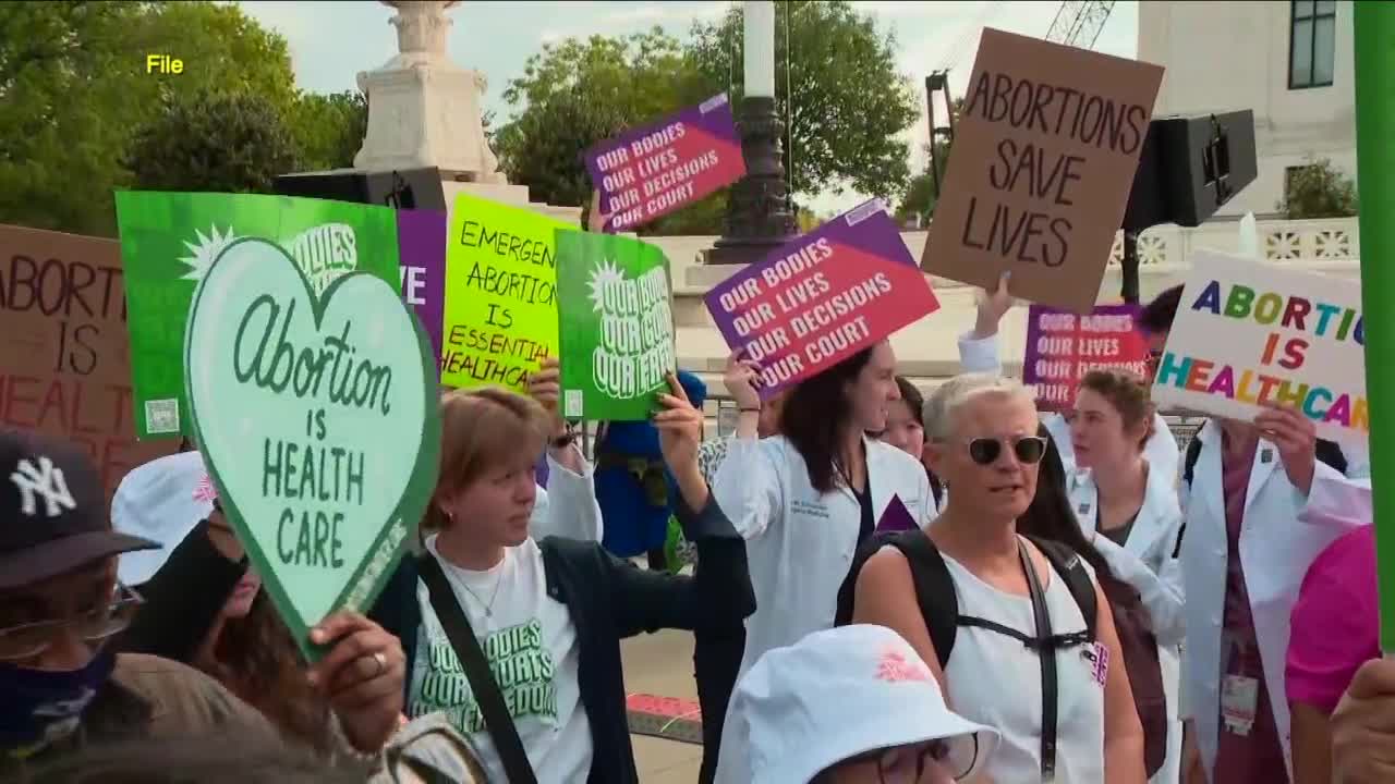 Abortion protestors
