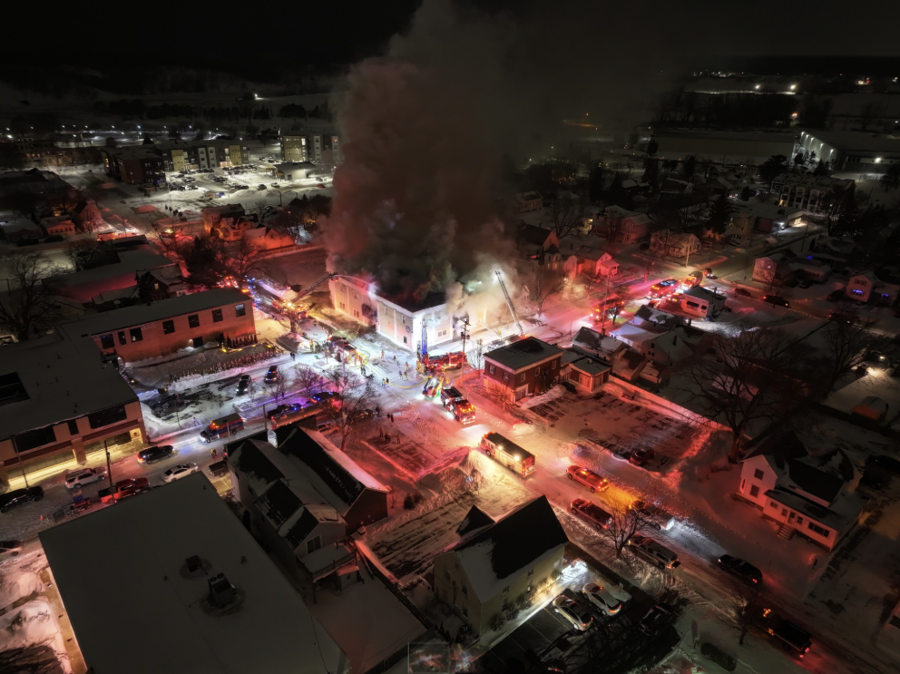 Grand Haven Building Fire