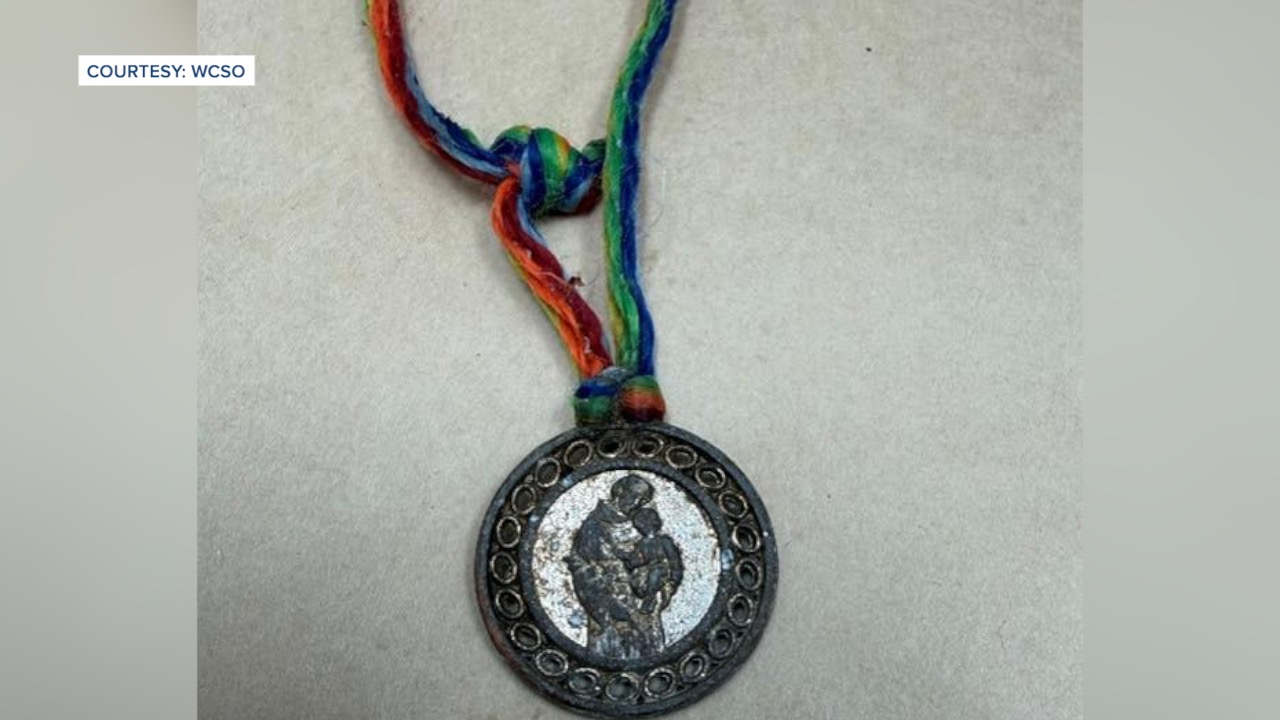 Pendent found near Human Remains in the Apalachicola National Forest