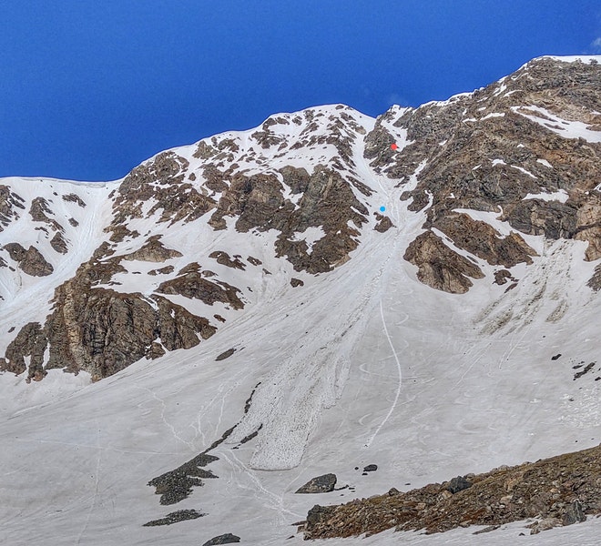 Torreys Peak avalanche_June 2021 