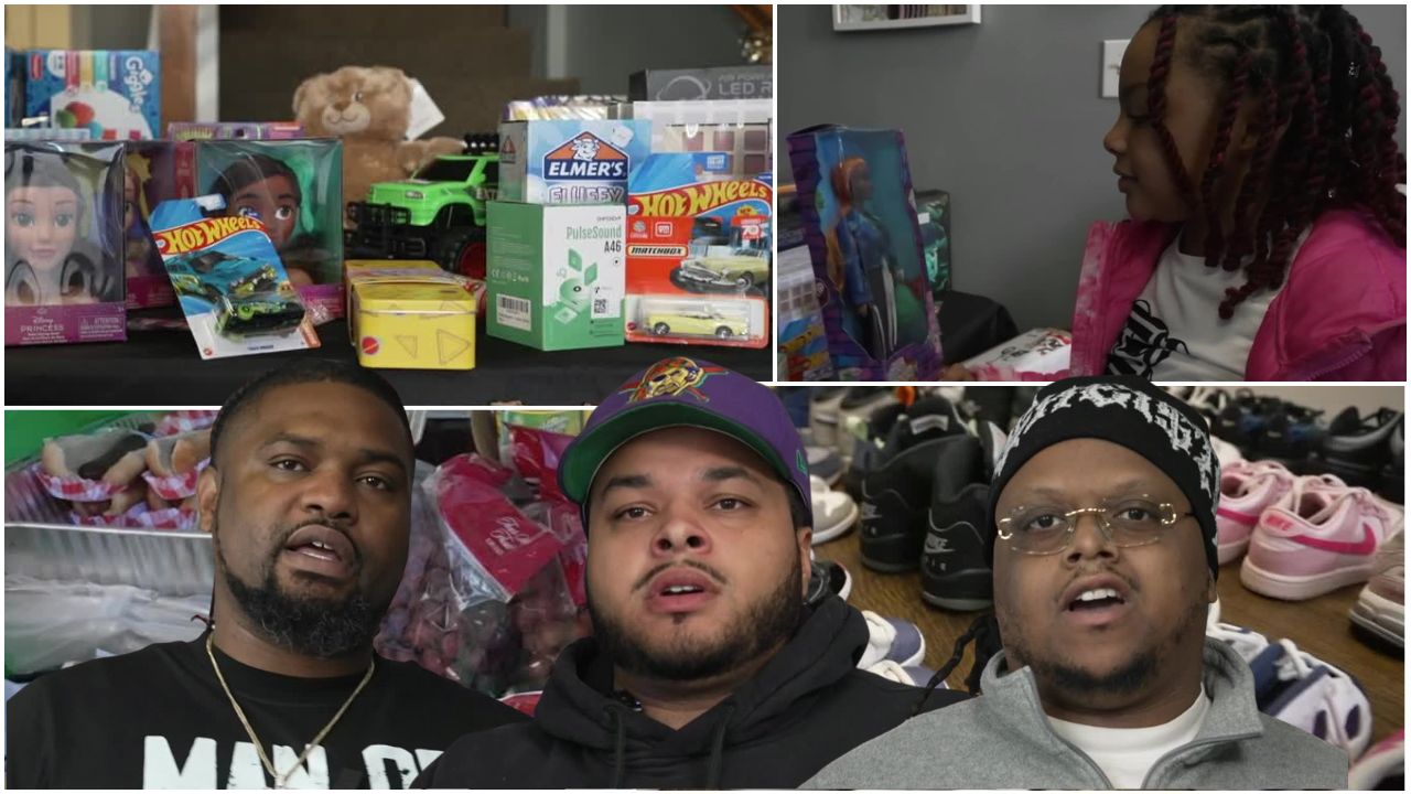 Richmond groups 'just trying to give back' turn food giveaway into holiday celebration