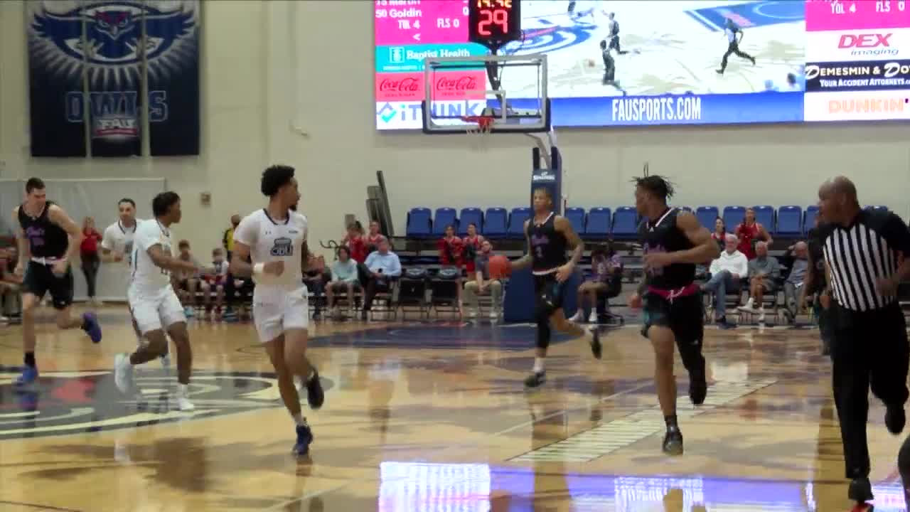 FAU Owls basketball team vs. Old Dominion Monarchs, Feb. 8, 2022