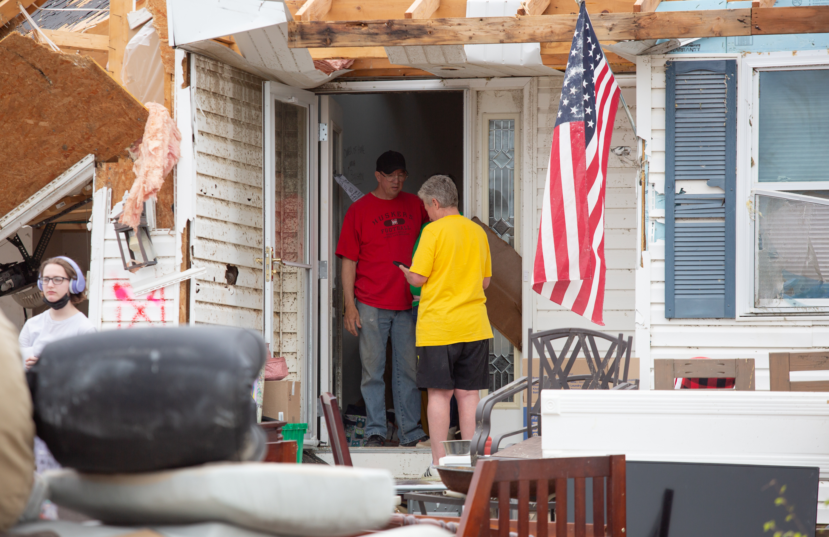 Neighbors At Door