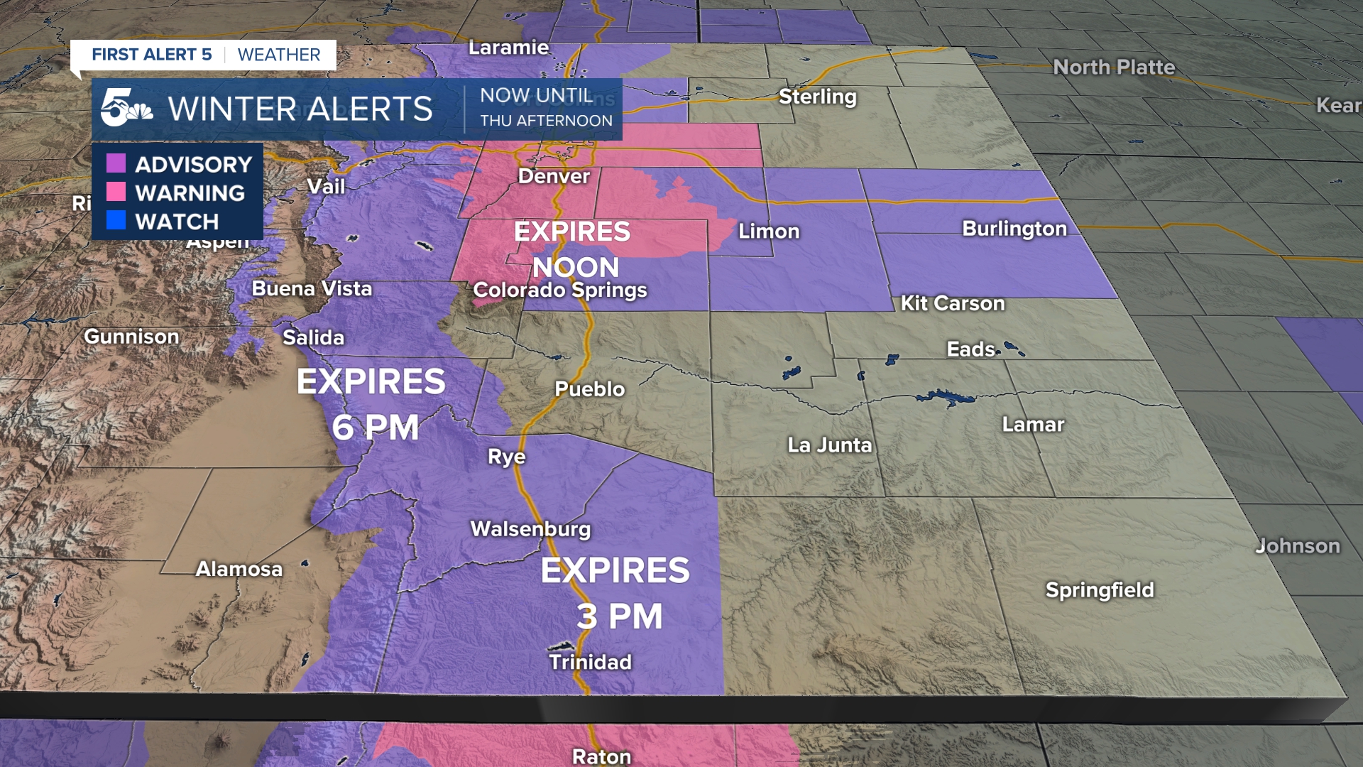 current winter alerts