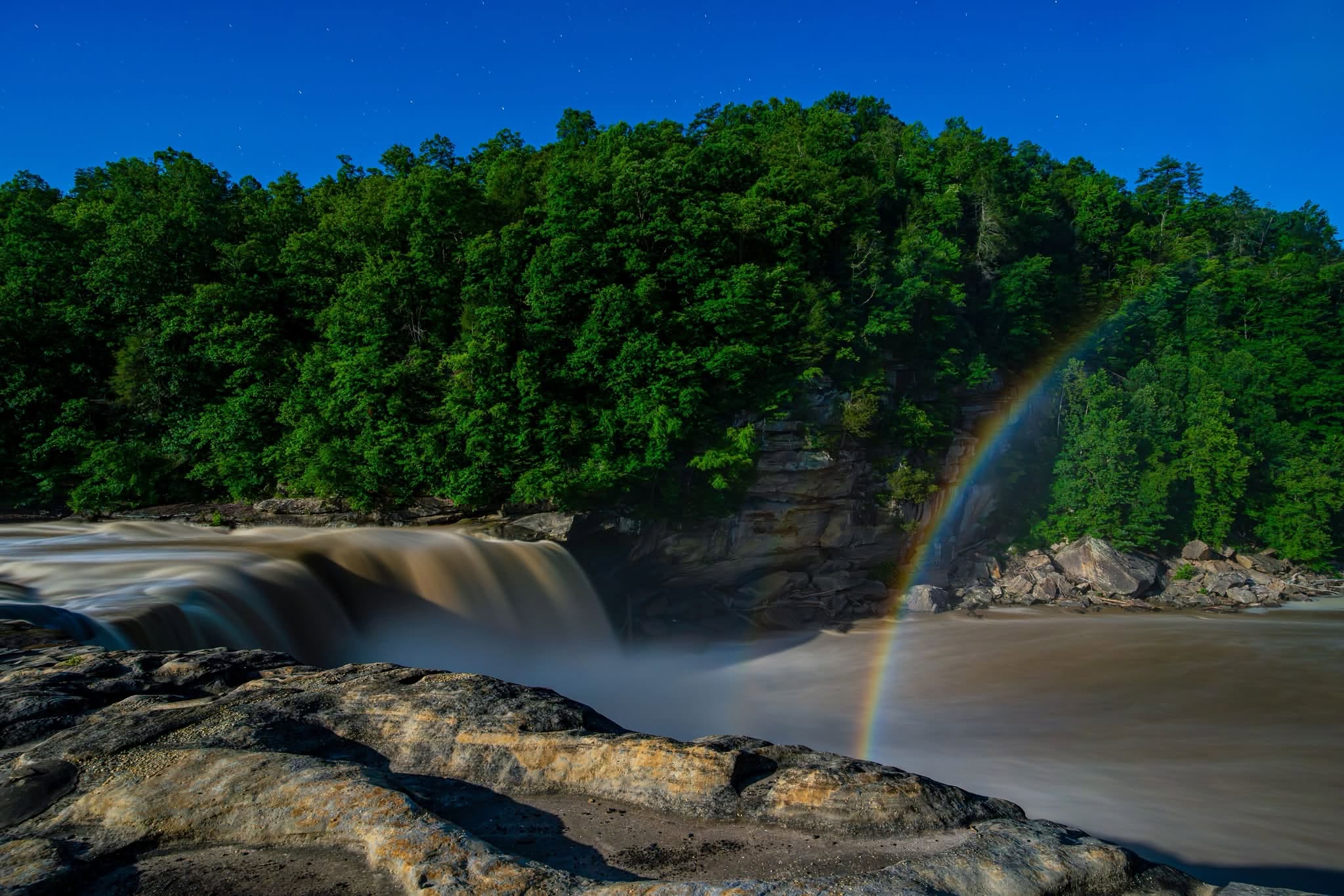 Moonbow at Cumberland Falls