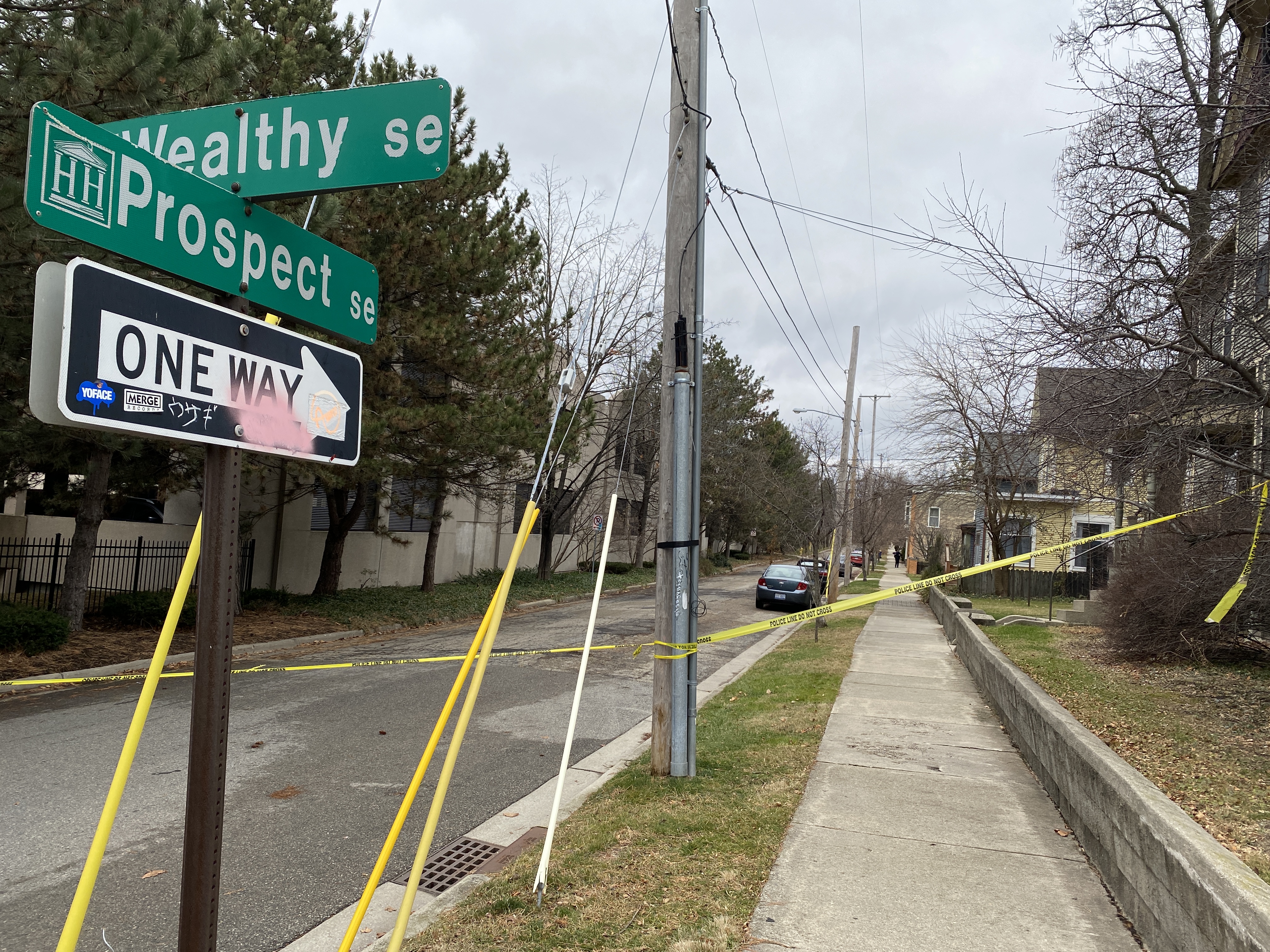 Grand Rapids shooting near Cherry Street