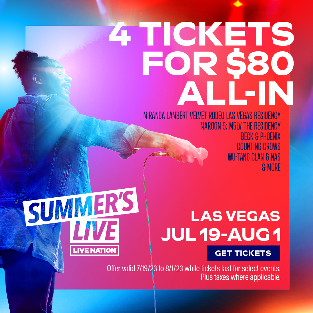 Live Nation summer sale