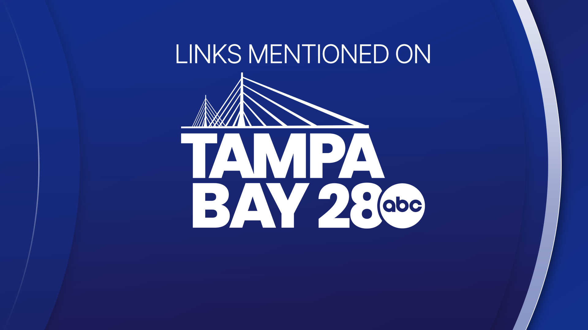 Links Mentioned on Tampa Bay 28
