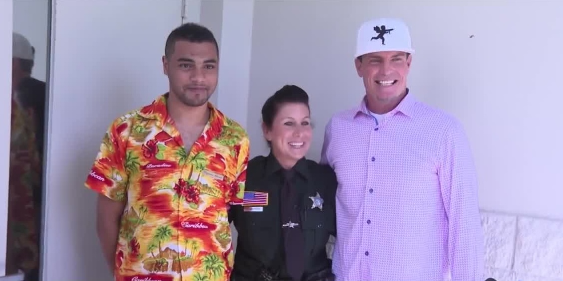 Vanilla Ice Deputy Tina Izzarone Palm Beach County Sheriffs Office awards June 2026.jpg