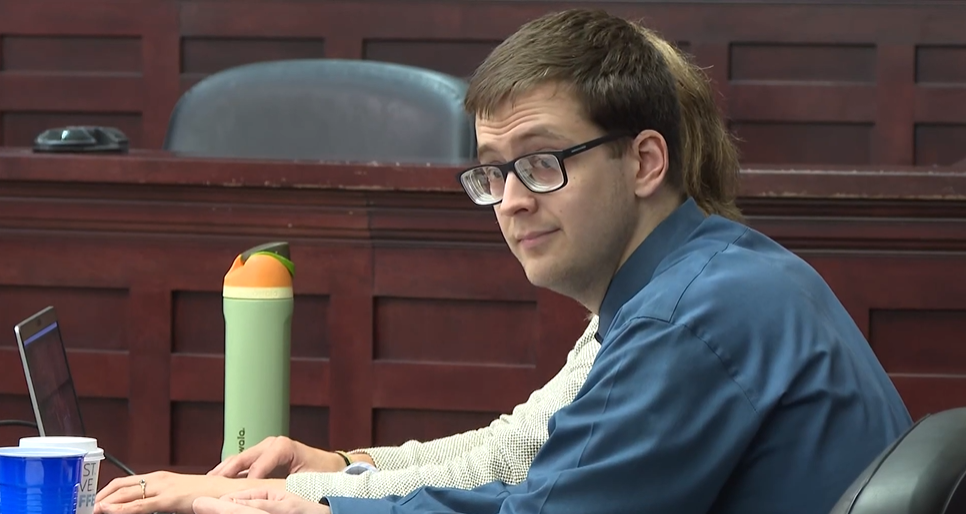 Shannon Gilday appears in court, May 27