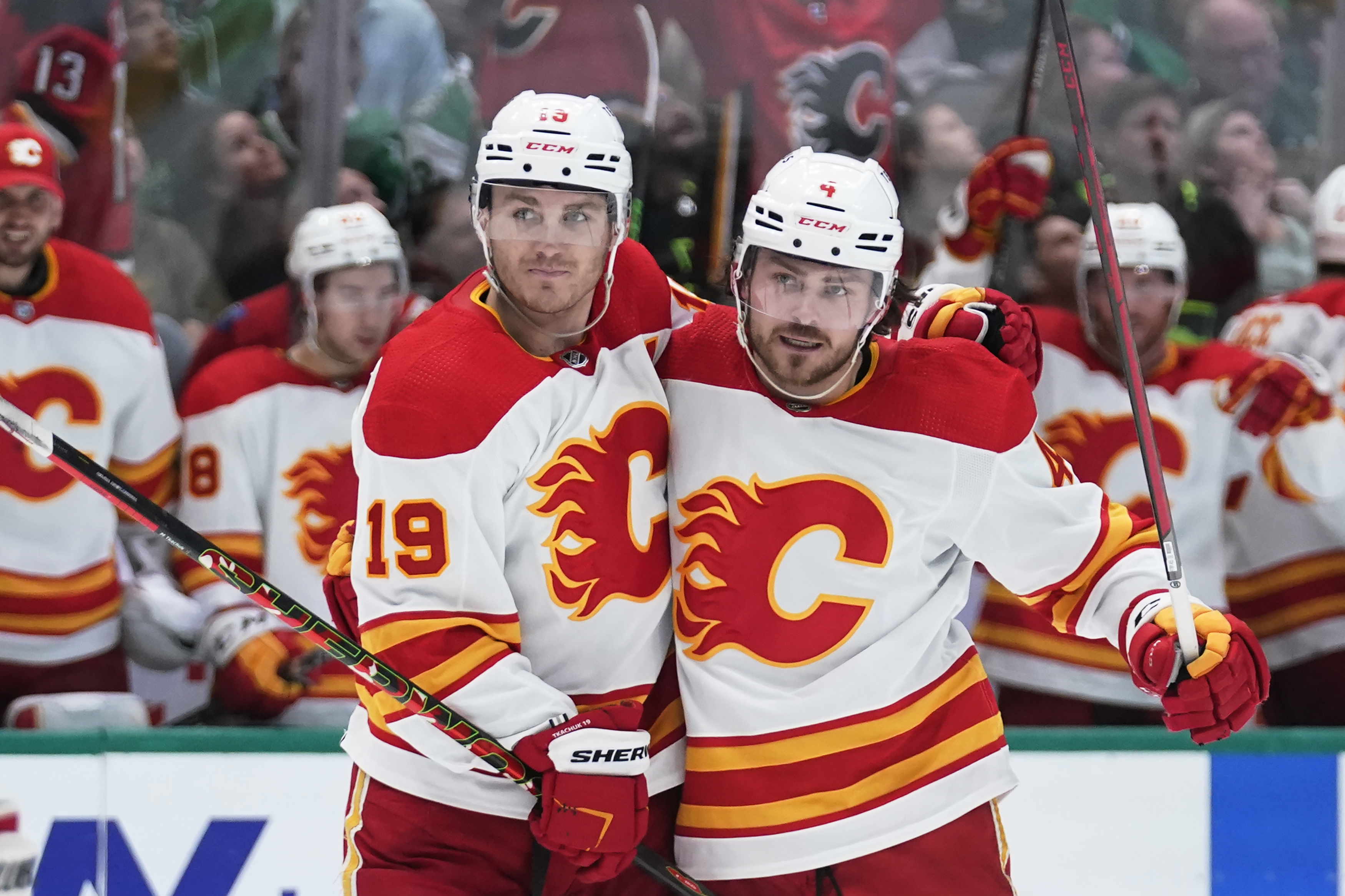 Flames Stars Hockey