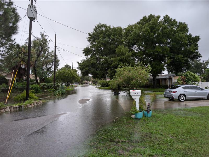 Flooding in Tampa Bay