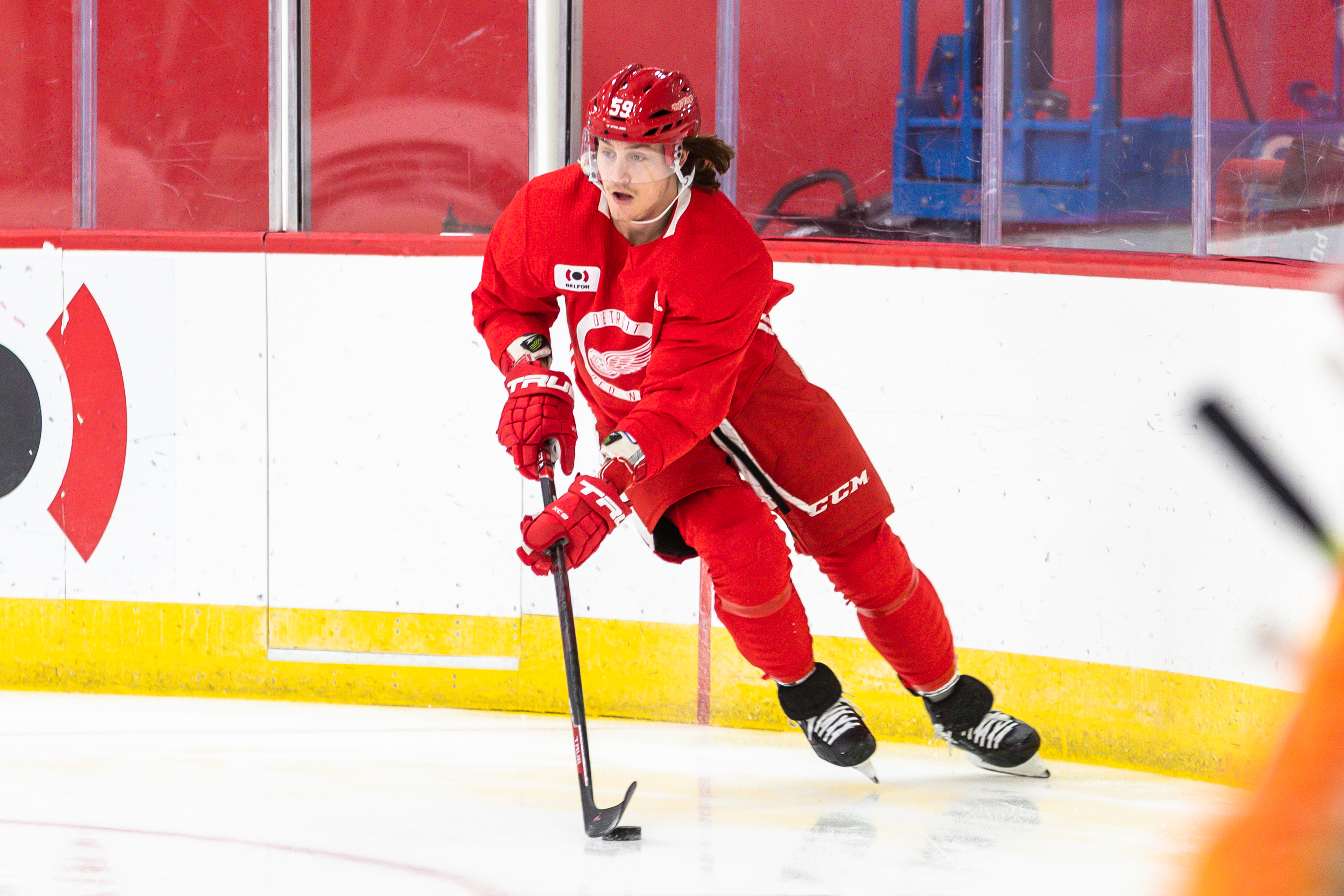 Tyler Bertuzzi 2020-2021 Detroit Red Wings Training Camp - Day One
