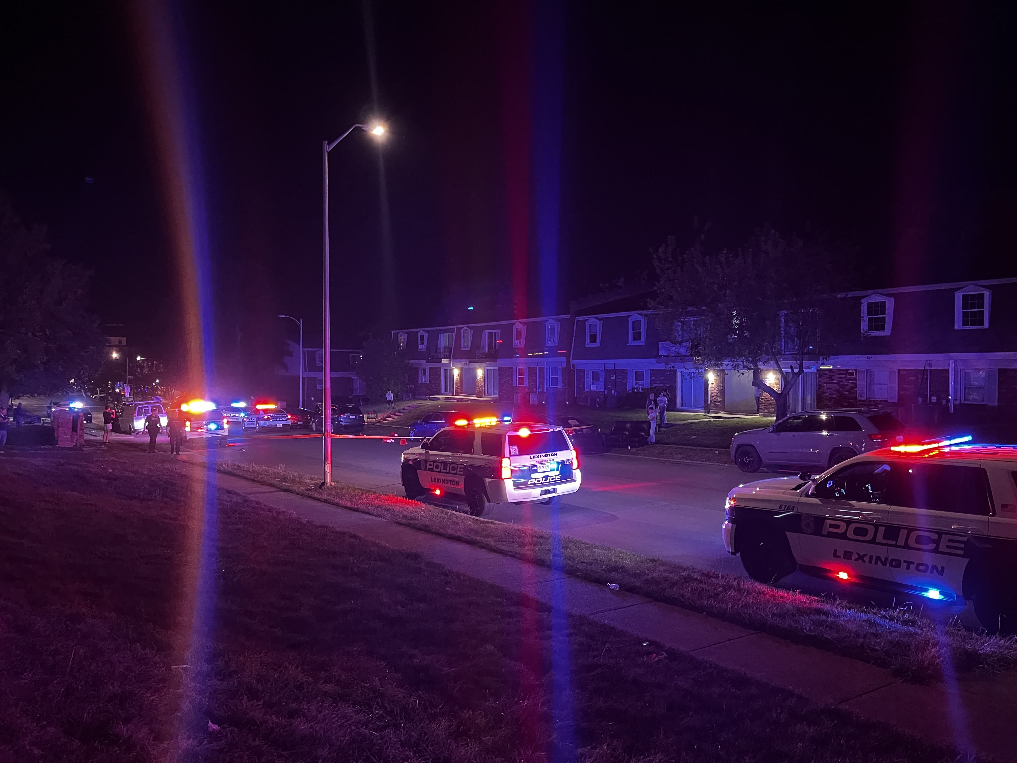 Lexington Police investigate possible shooting with a victim Sunday evening