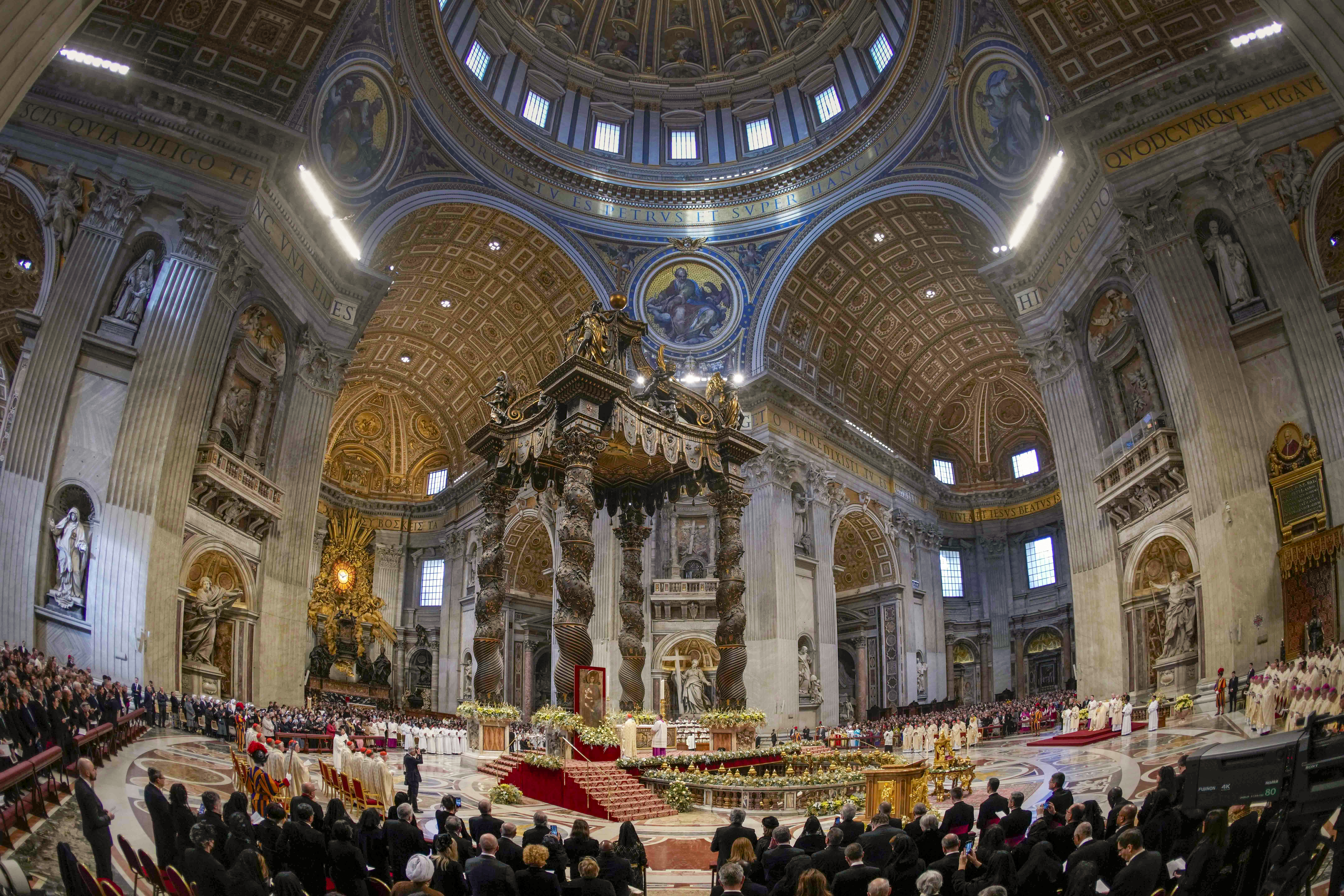 Vatican Basilica Restoration 